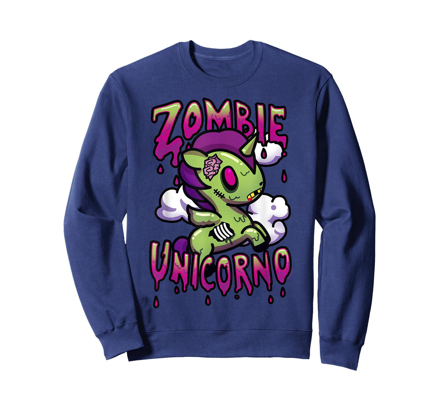 Tokidoki Halloween Zombie Unicorno Milo Portrait T-Shirt
