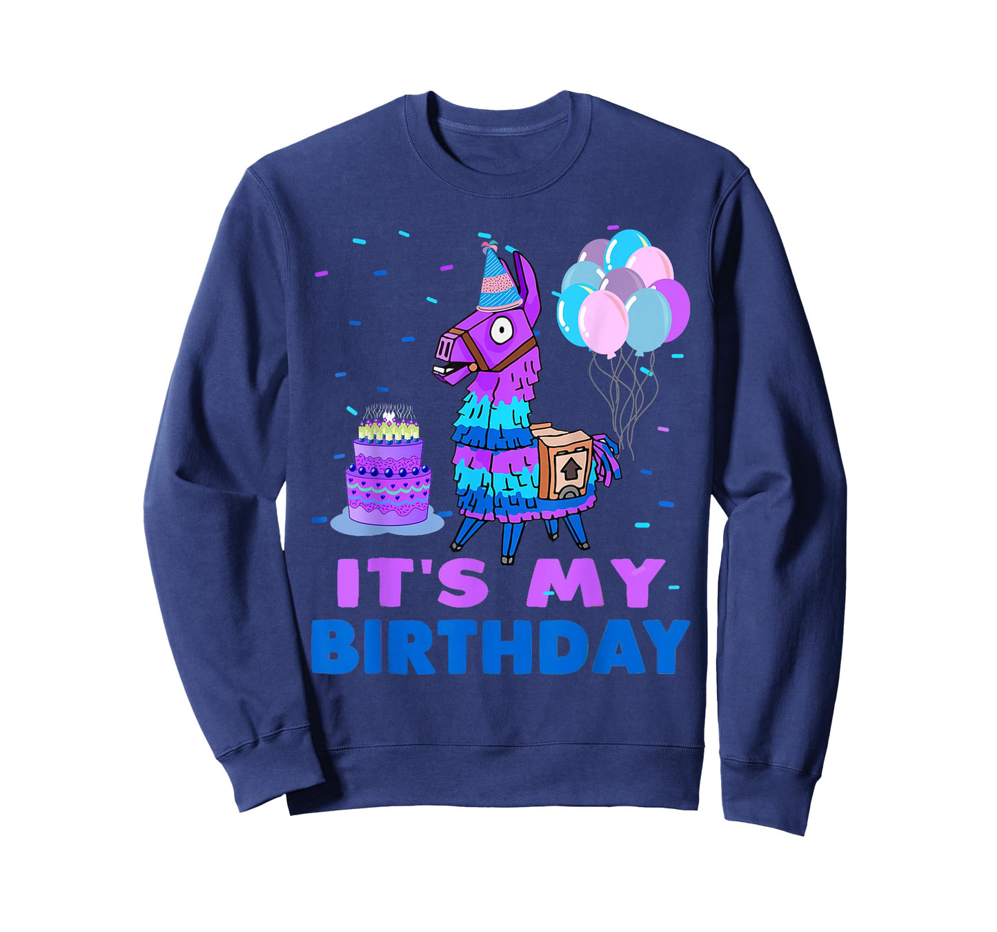 It's My Birthday For Llama Party T-Shirt