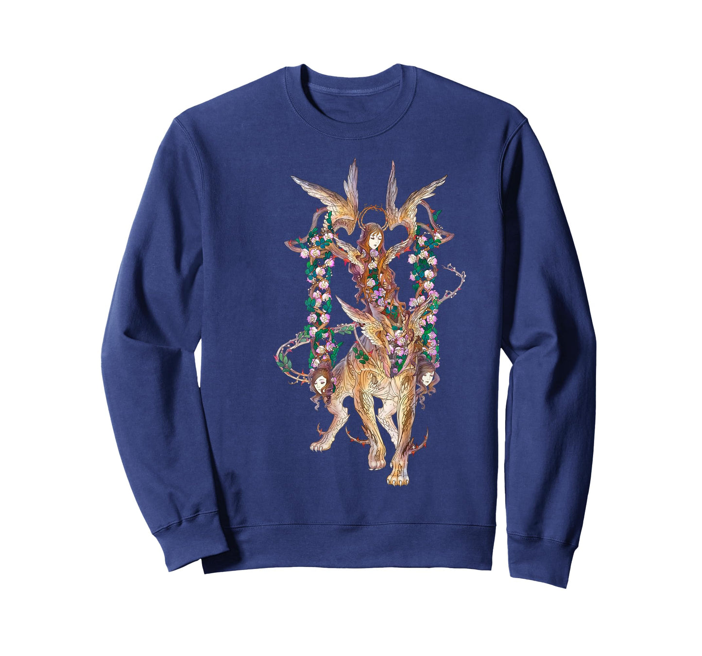 Fantasy art Greek Mythology Sphinx T-Shirt