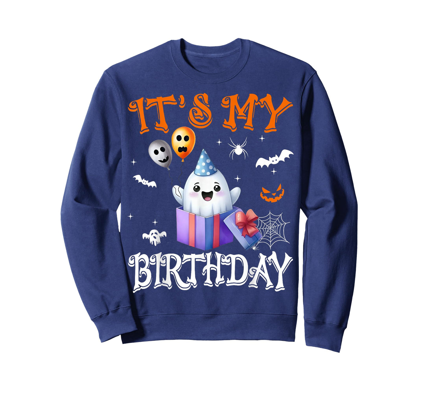 It's My Birthday Ghost Happy Halloween Birthday Party T-Shirt