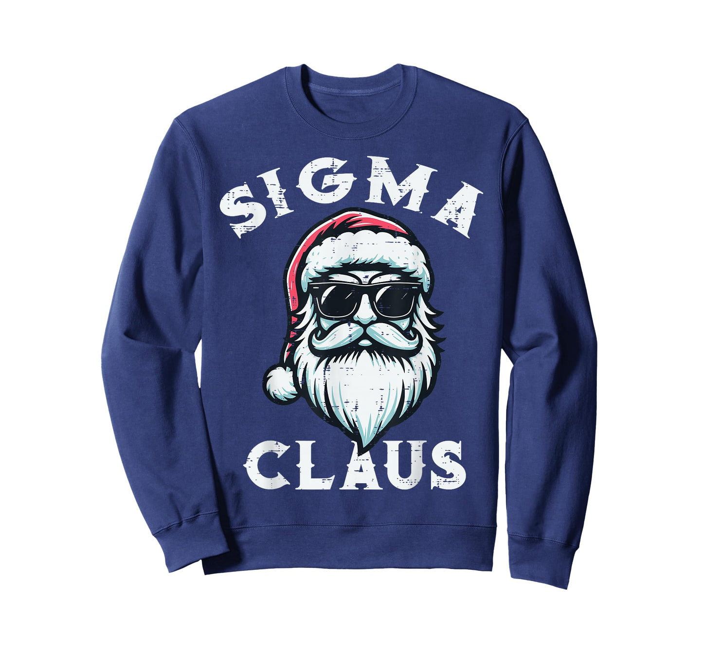 Sigma Claus Santa Funny Christmas Boys Teens Kids Men T-Shirt