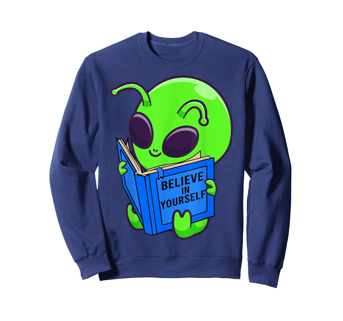 Alien Ufo Space Aliens Believe in Yourself Gifts Men, Women T-Shirt