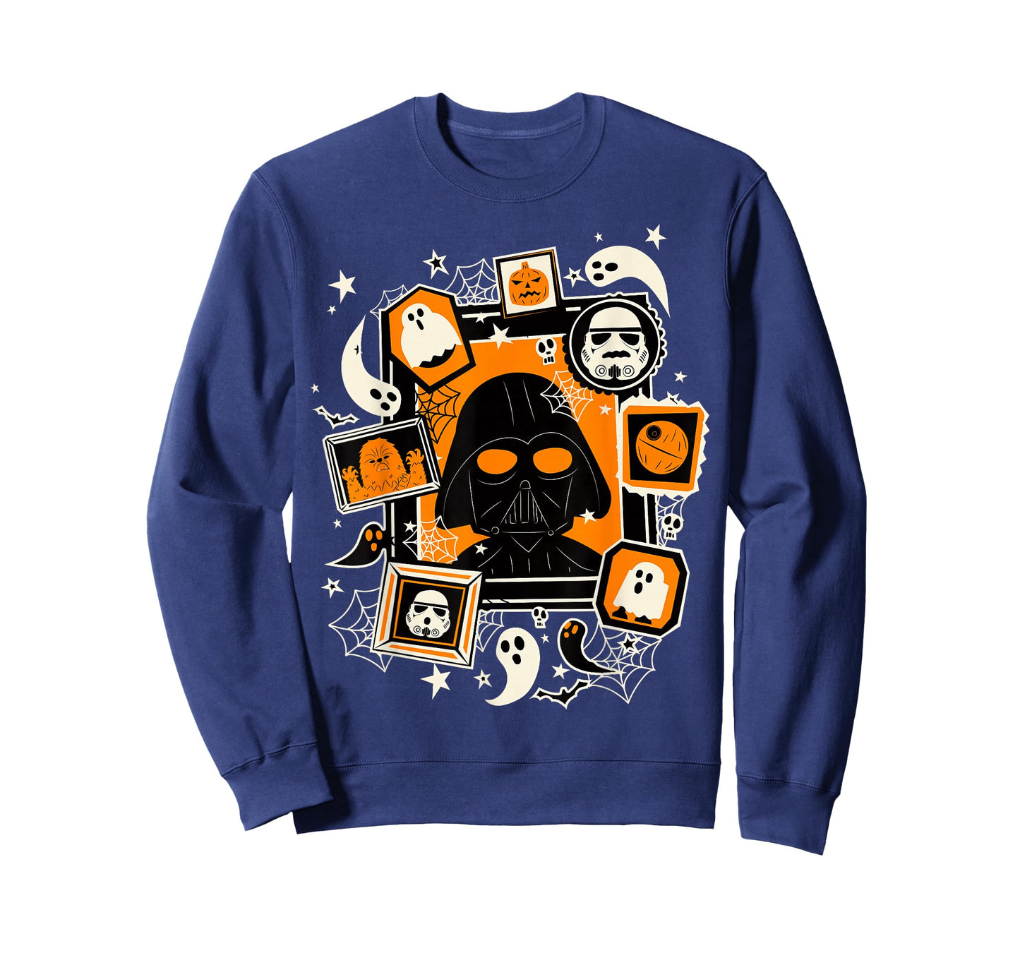 Star Wars Darth Vader And Ghosts Halloween Poster T-Shirt