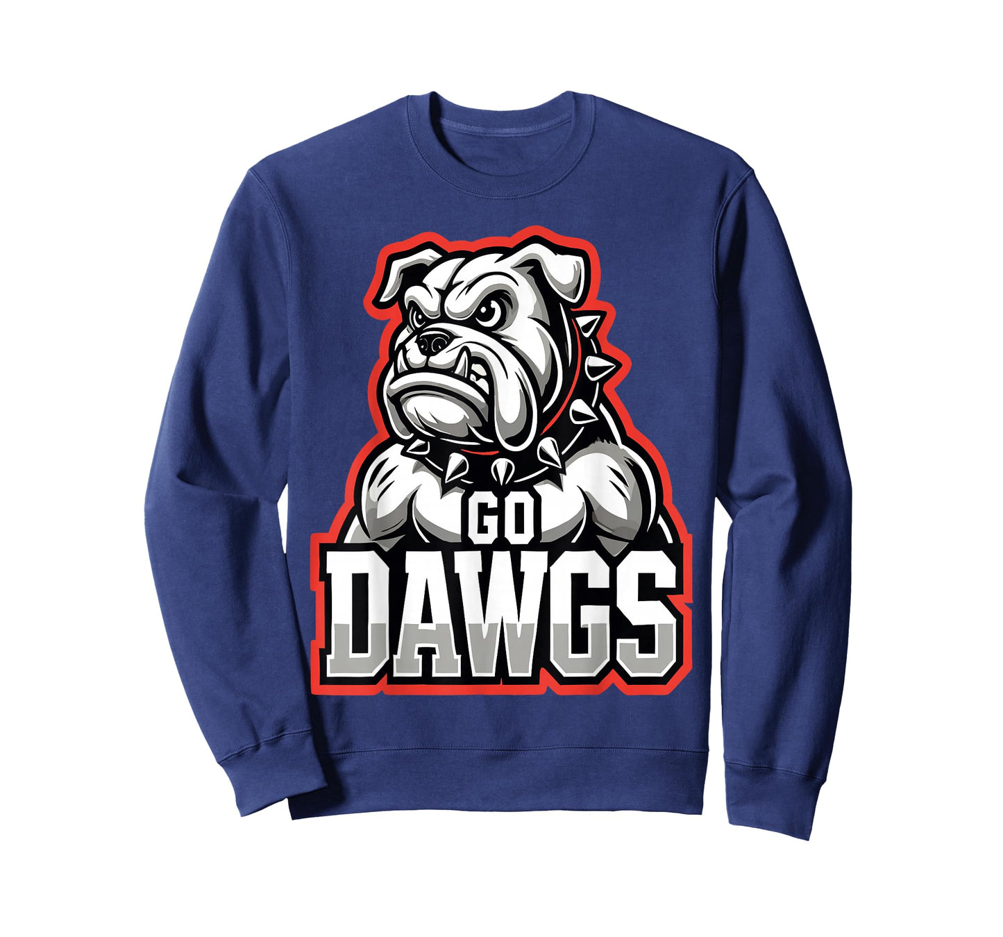 Go Dawgs Funny Bulldogs T-Shirt