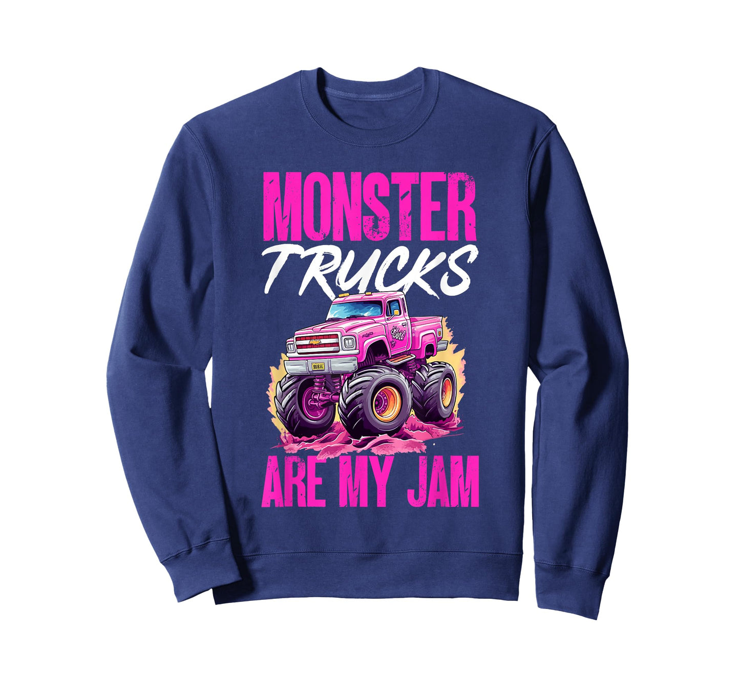 Monster Truck Toddler Girl Monster Trucks Are My Jam T-Shirt