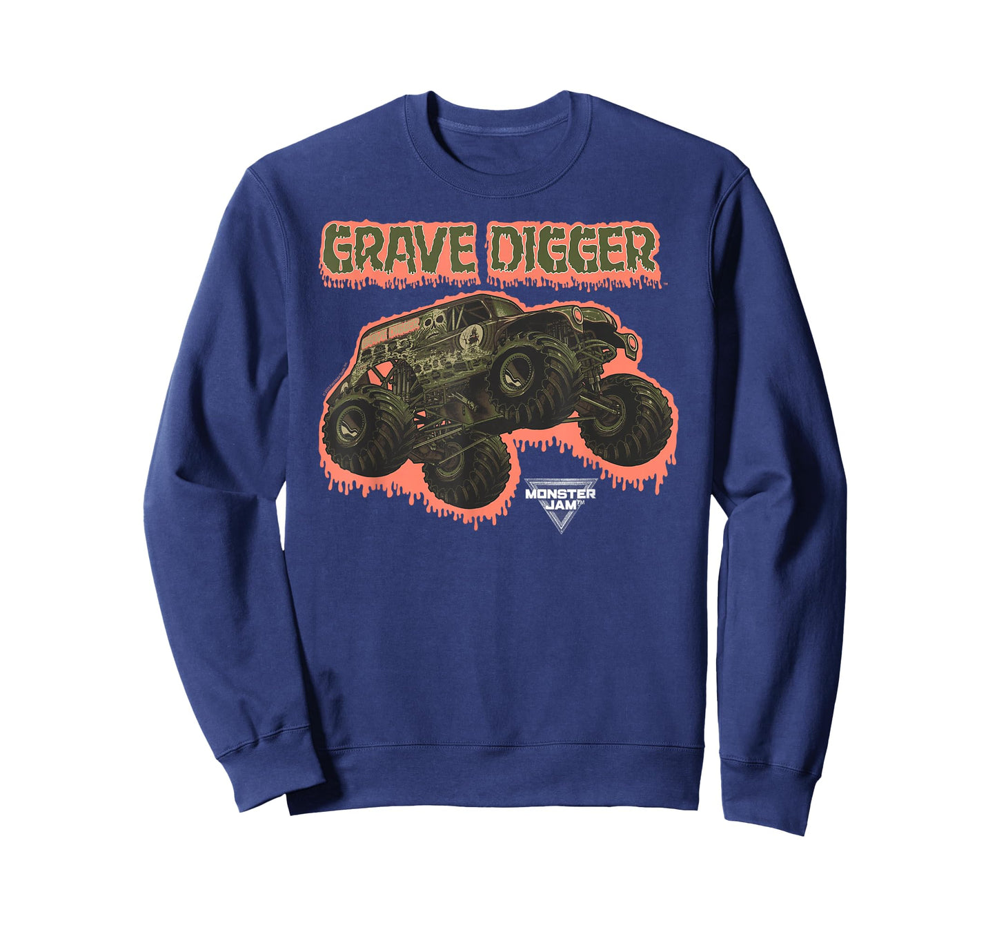 Monster Jam Camo Grave Digger Monster Truck Motorsports T-Shirt