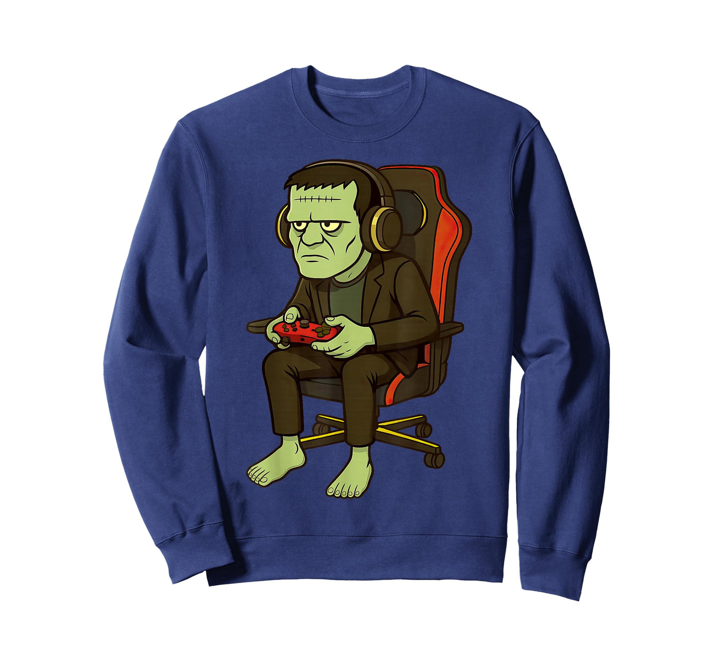 Gamer Halloween Frankenstein Scary Gaming Video Game T-Shirt