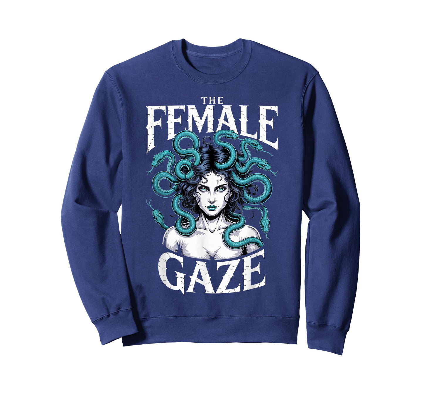 The Female Gaze Greek Mythology Goddess Female Medusa T-Shirt