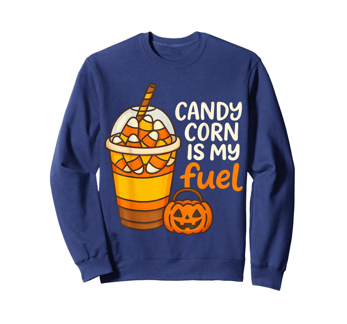 Halloween Candy Corn is My Fuel Funny Candy Corn Team Kids T-Shirt
