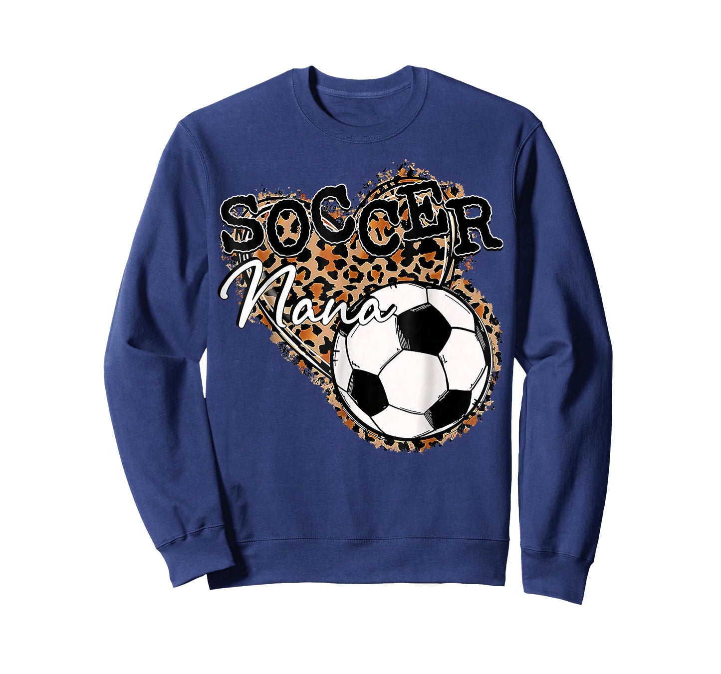 Soccer Nana Leopard Mother's Day T-Shirt
