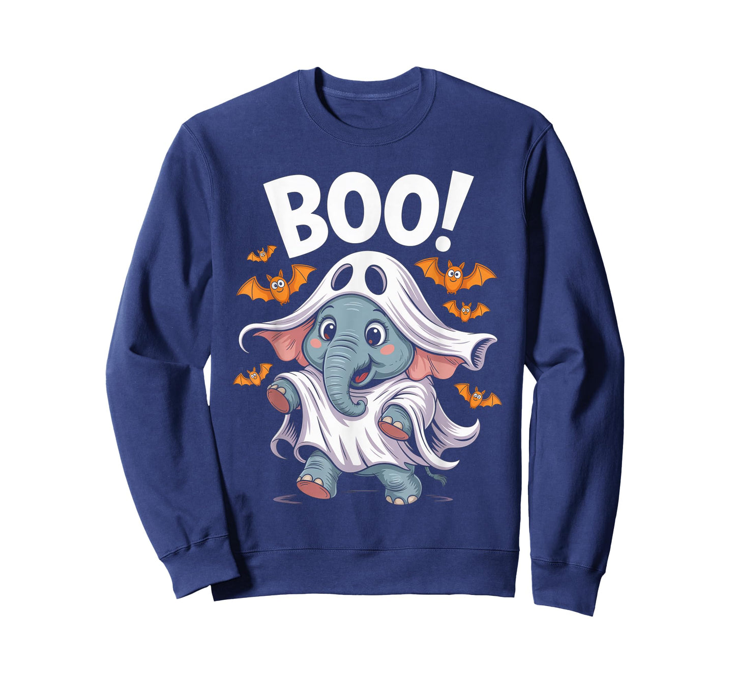 Elephant Boo Halloween Costume Men Women Kids T-Shirt