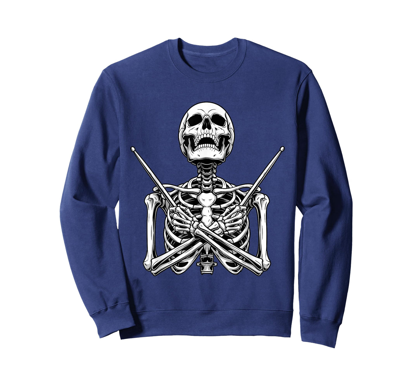 Skeleton Drummer - Spooky Halloween Drumming Lover T-Shirt