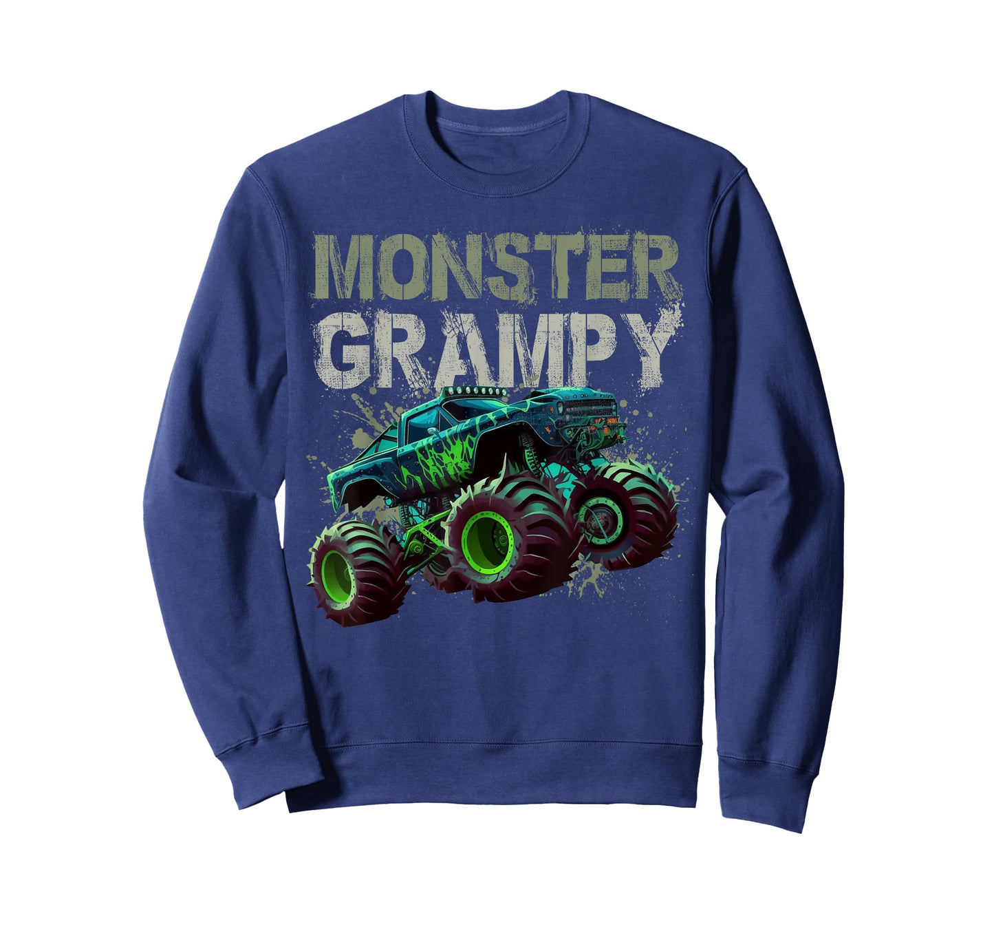 Monster Truck Grampy Family Matching Monster Truck Lovers T-Shirt