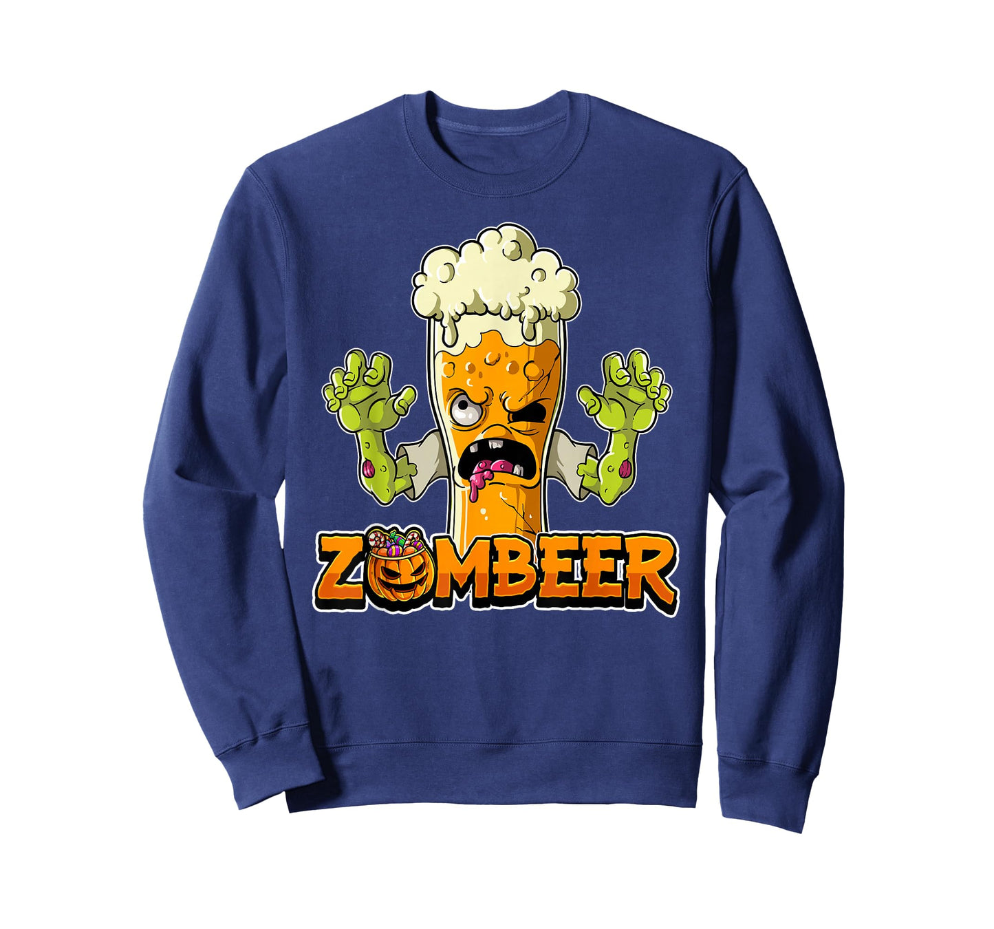Zombeer Halloween Zombie T-Shirt