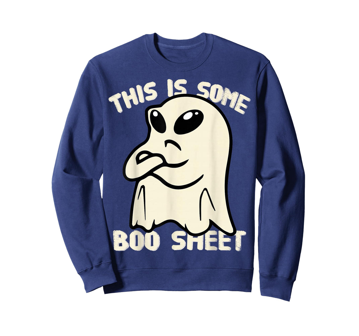 Resident Ghost Alien Eyes This is Some Boo Sheet Bullshit T-Shirt