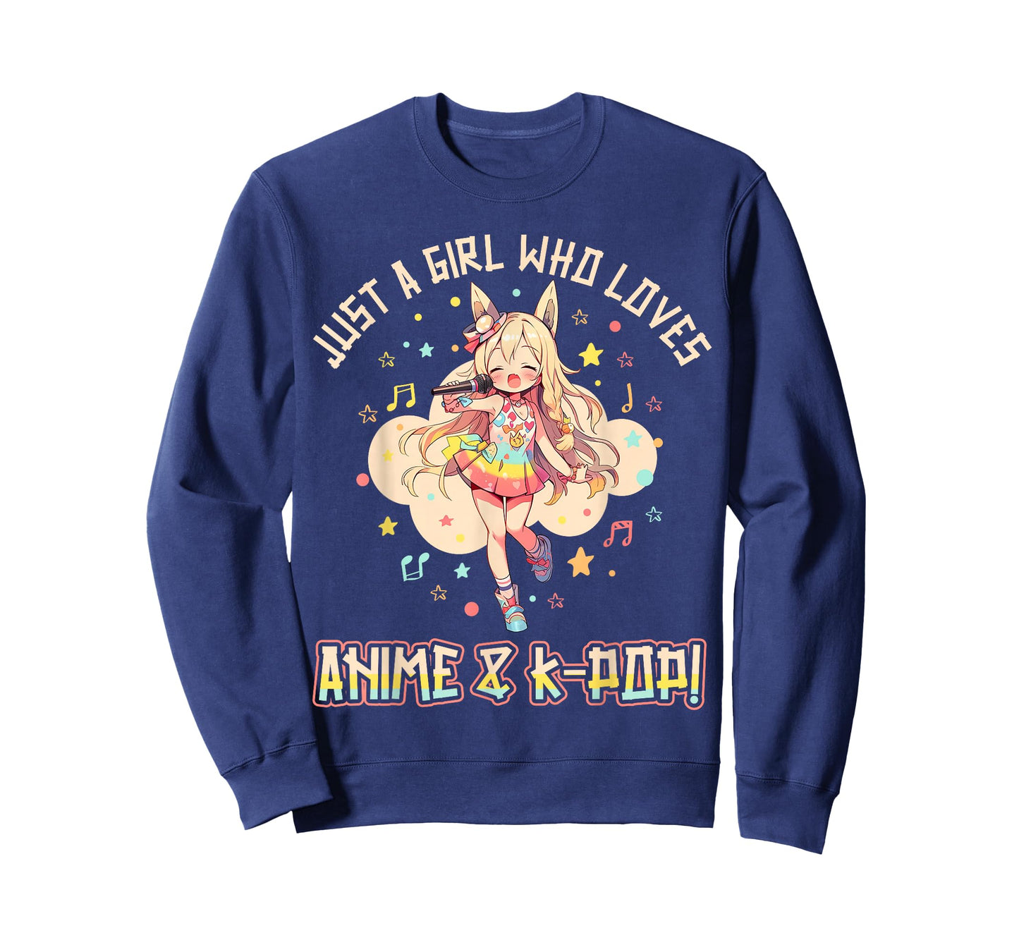 KPop Korean PopMusic Just a Girl who loves Anime and K-Pop T-Shirt