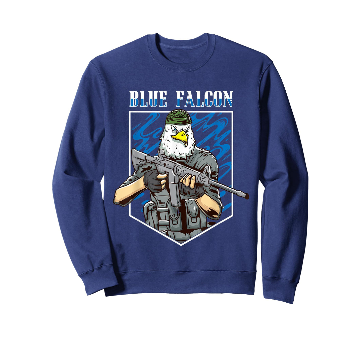 Blue Falcon Funny Military Veteran Joke T-Shirt