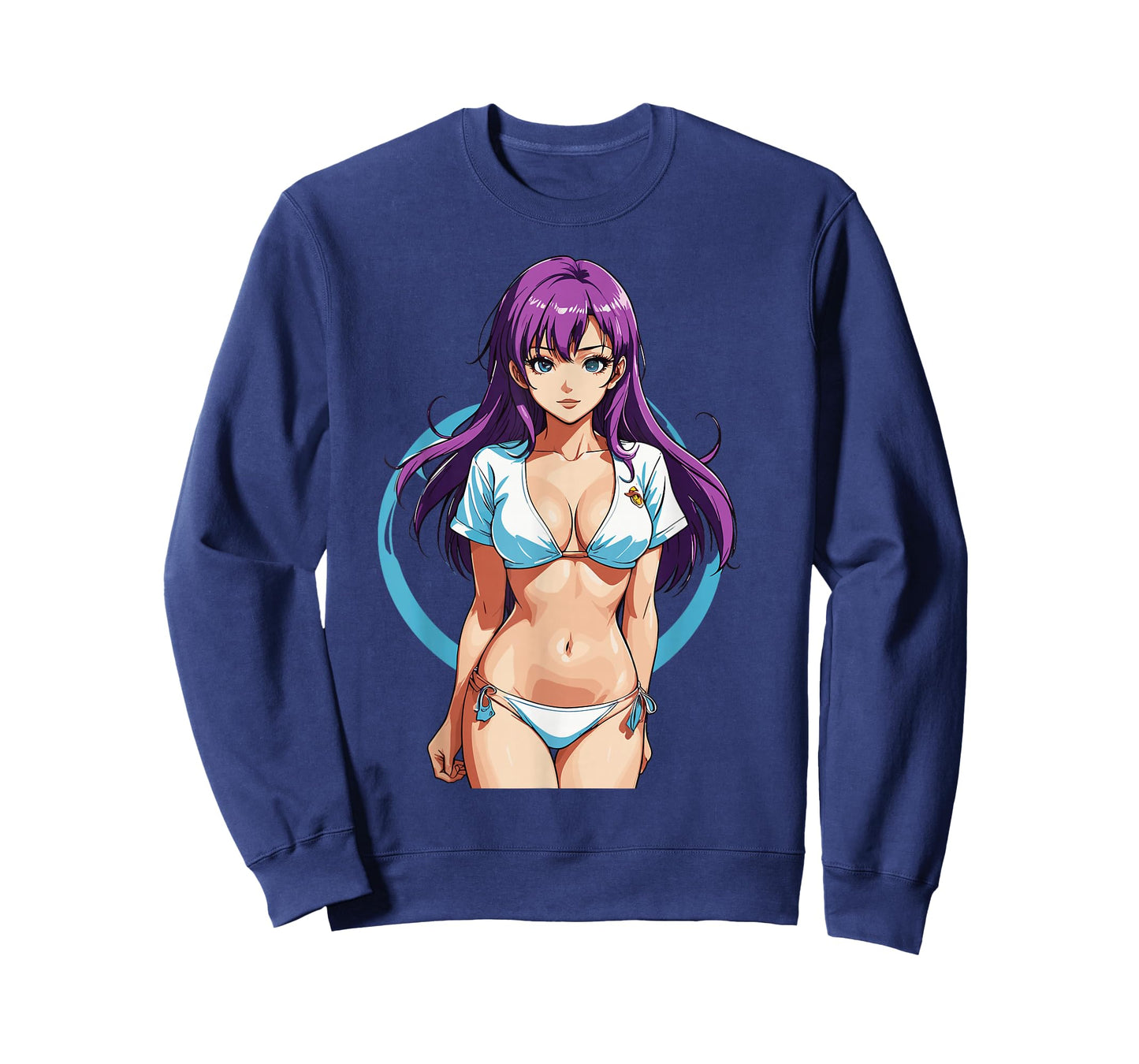 Sexy Waifu Sport Beach Anime Girl Japanese T-Shirt