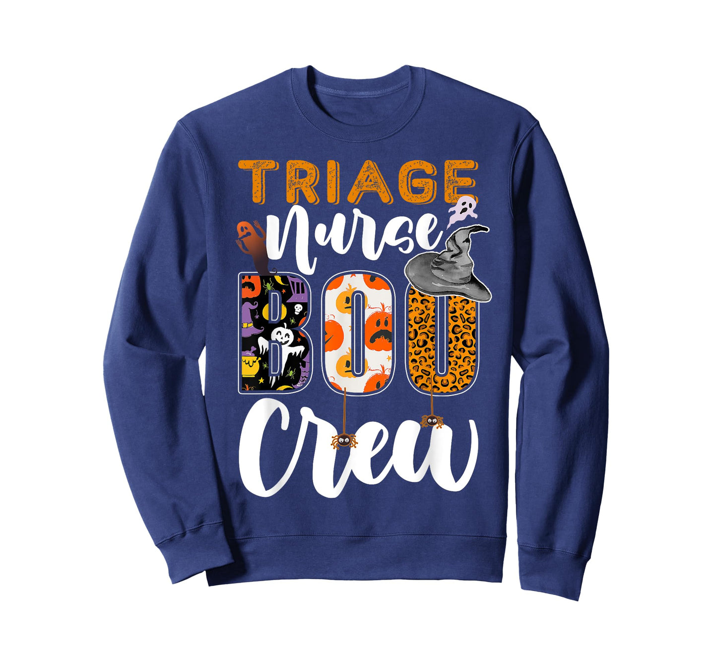 Triage Nurse Boo Crew Halloween Matching Nursing T-Shirt