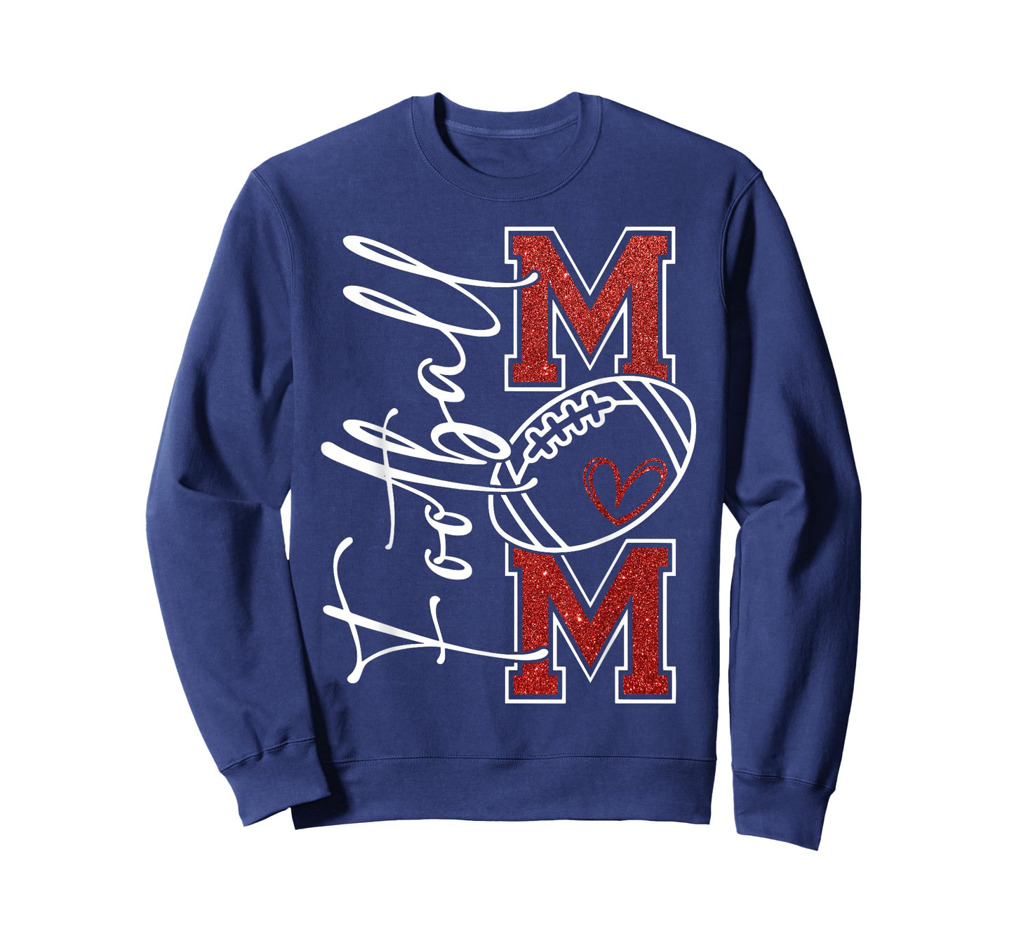 Football Mama Go Cheer Football Mom Game Day Mother's Day T-Shirt