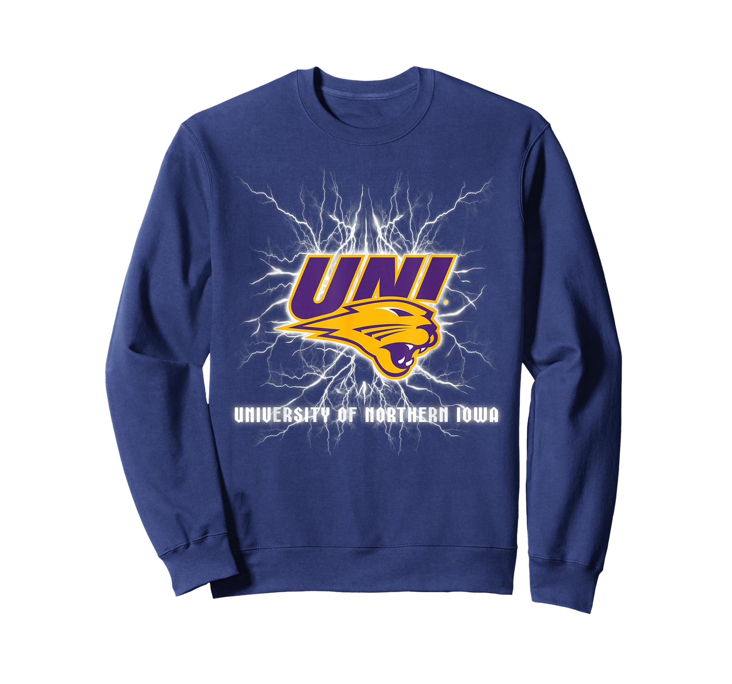 Northern Iowa Panthers 90's Lightning Officially Licensed T-Shirt