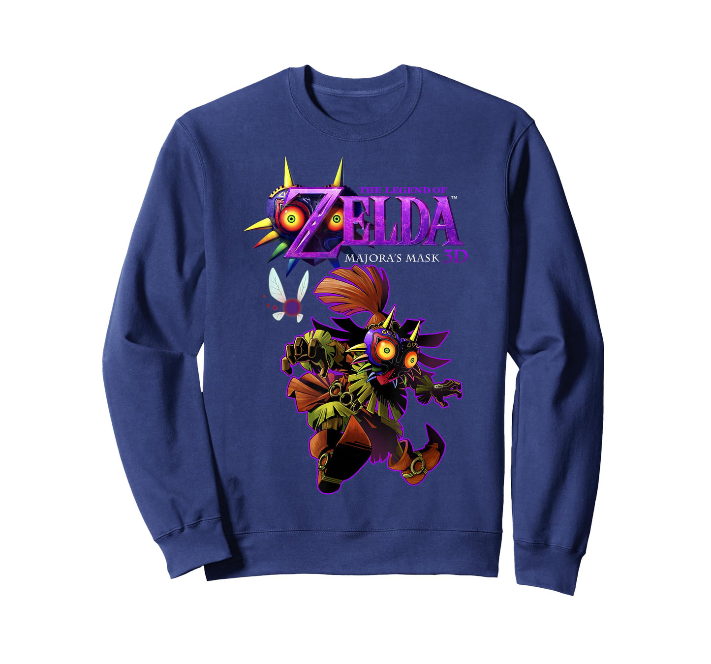 Legend Of Zelda Majoras Mask Skull Kid Portrait Logo T-Shirt