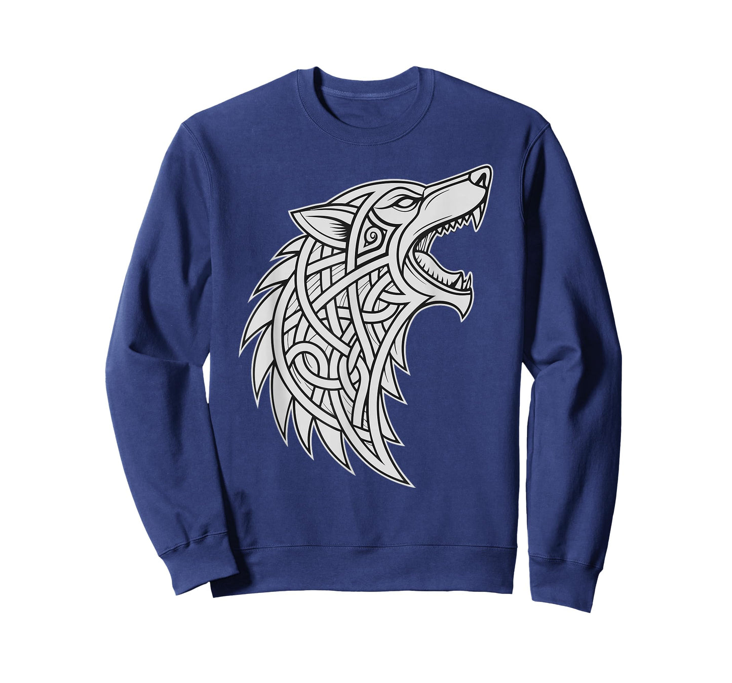 Viking Knotwork - Fenrir Viking Wolf – Norse Mythology T-Shirt