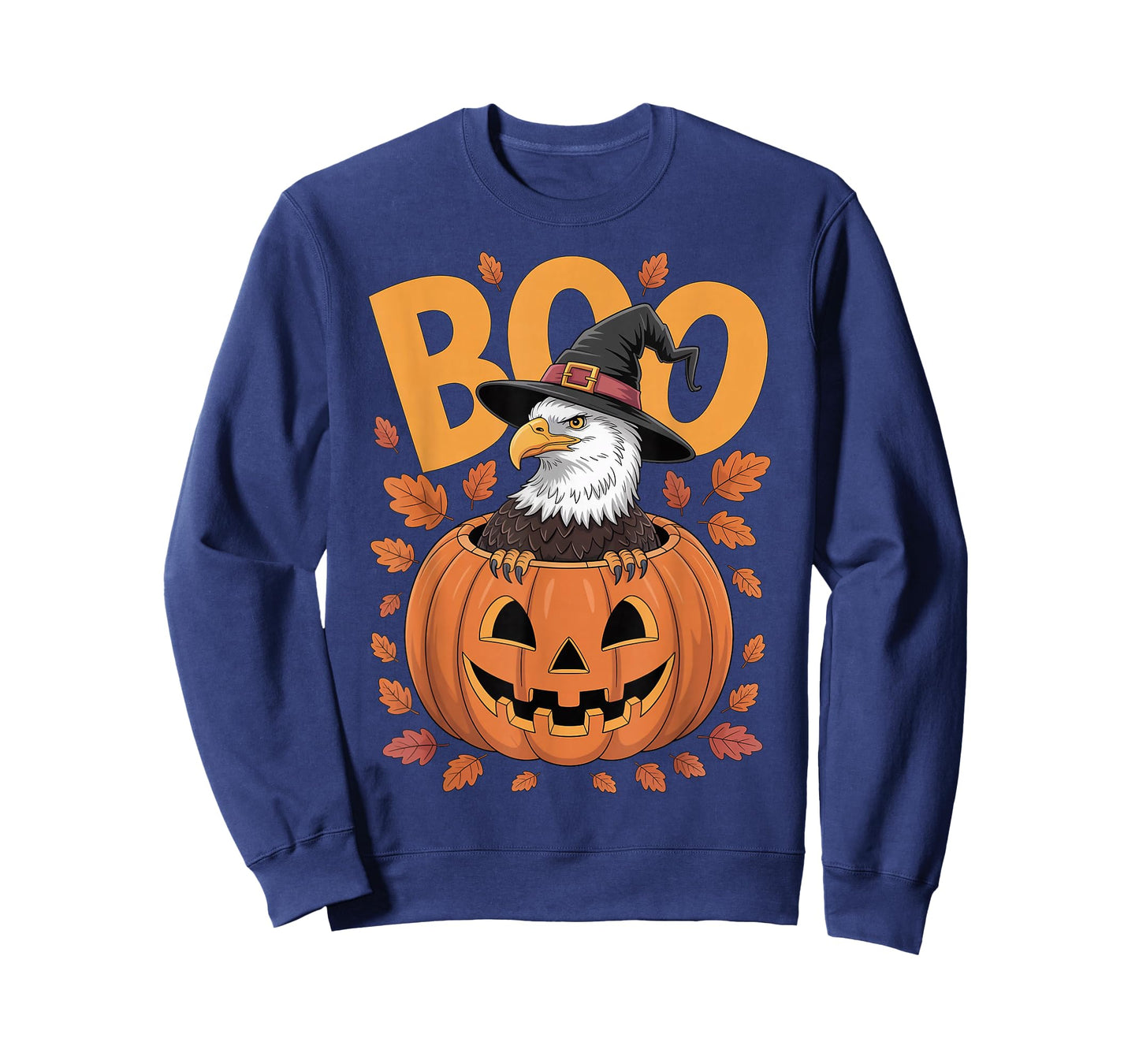 Eagle Costume on Pumpkin Halloween Eagle T-Shirt