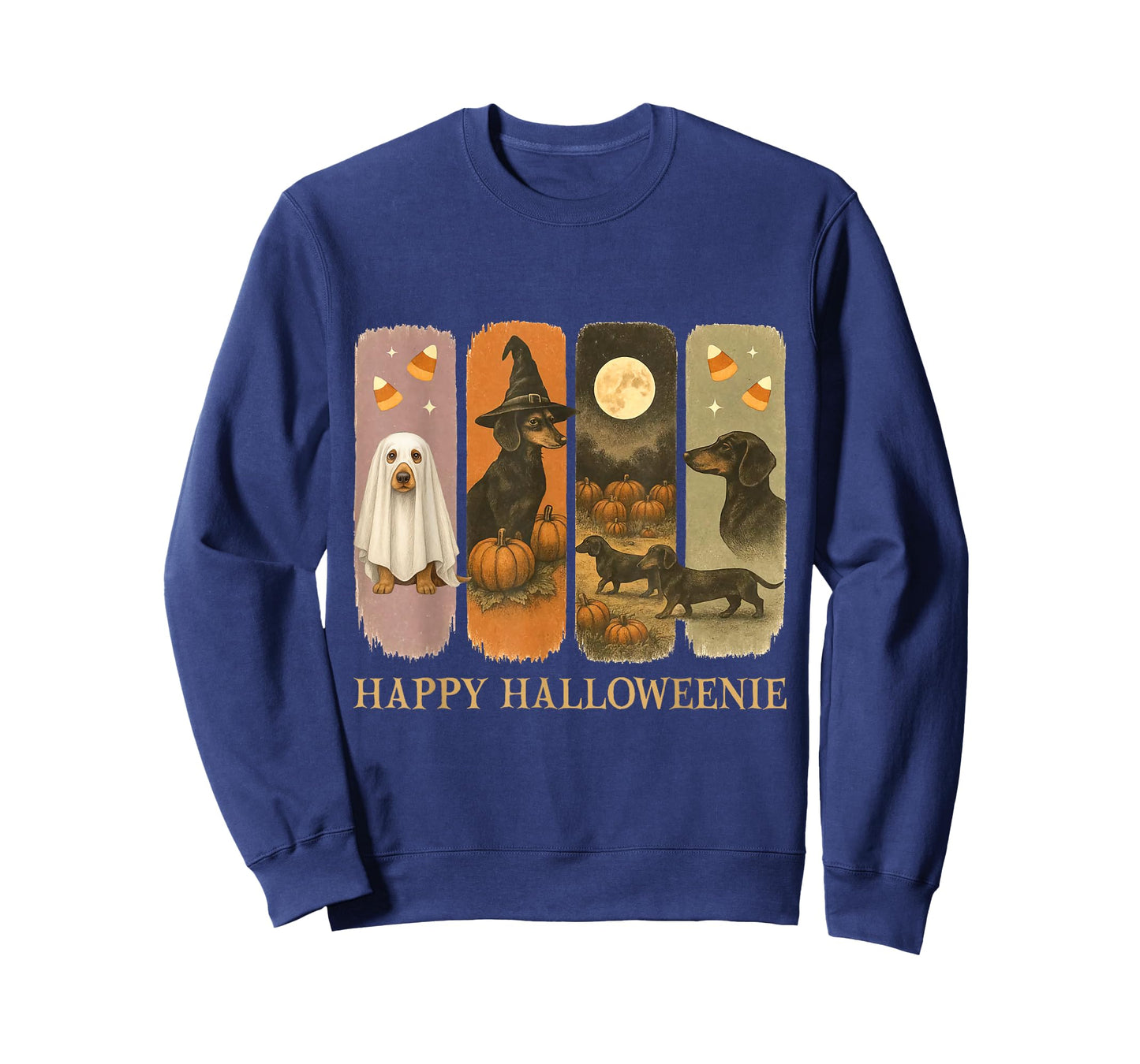 Haunted Sausage Squad Fall Costume Gift T-Shirt
