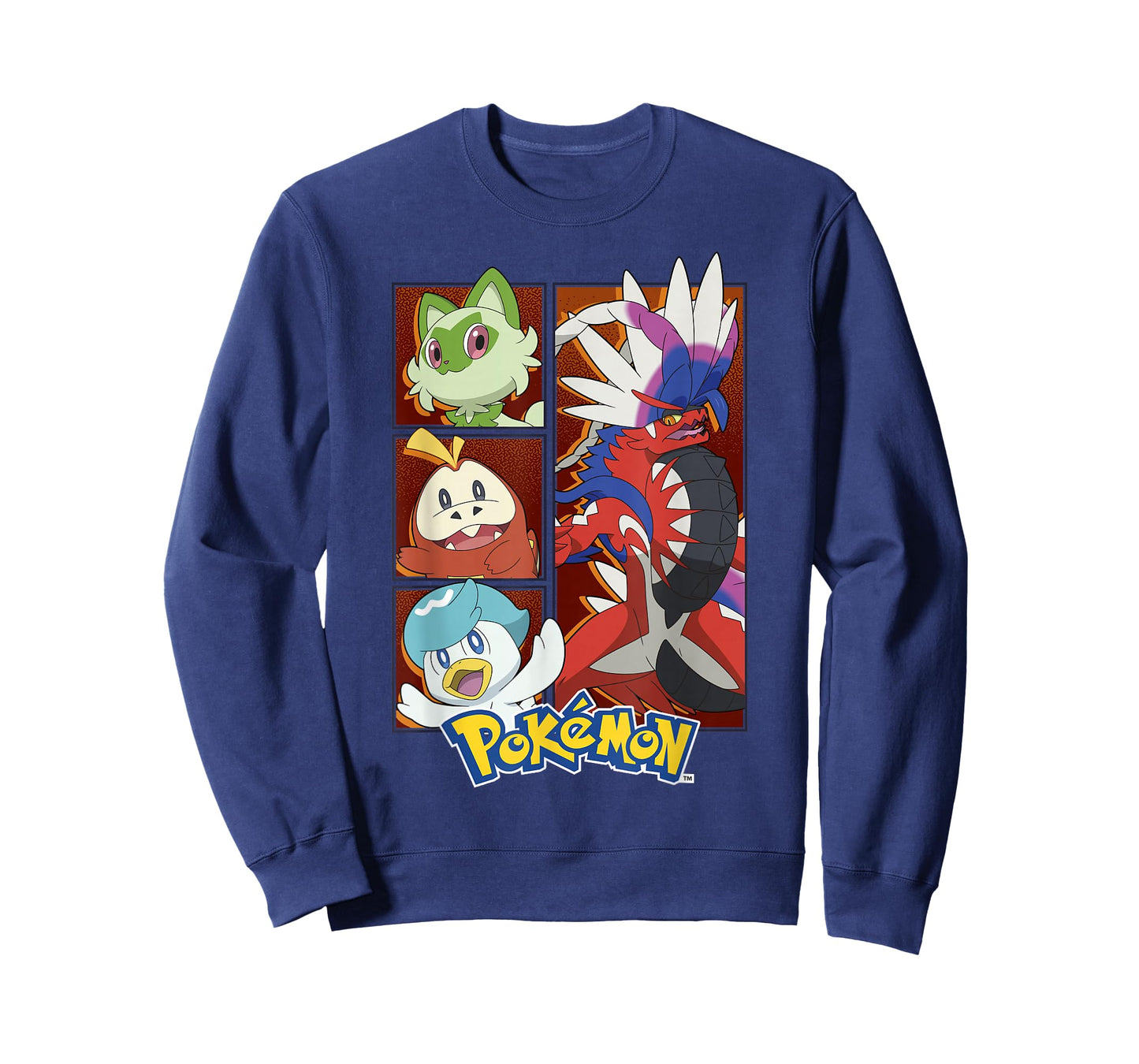 Pokémon Koraidon & Paldea Starters Boxed Up Portraits T-Shirt