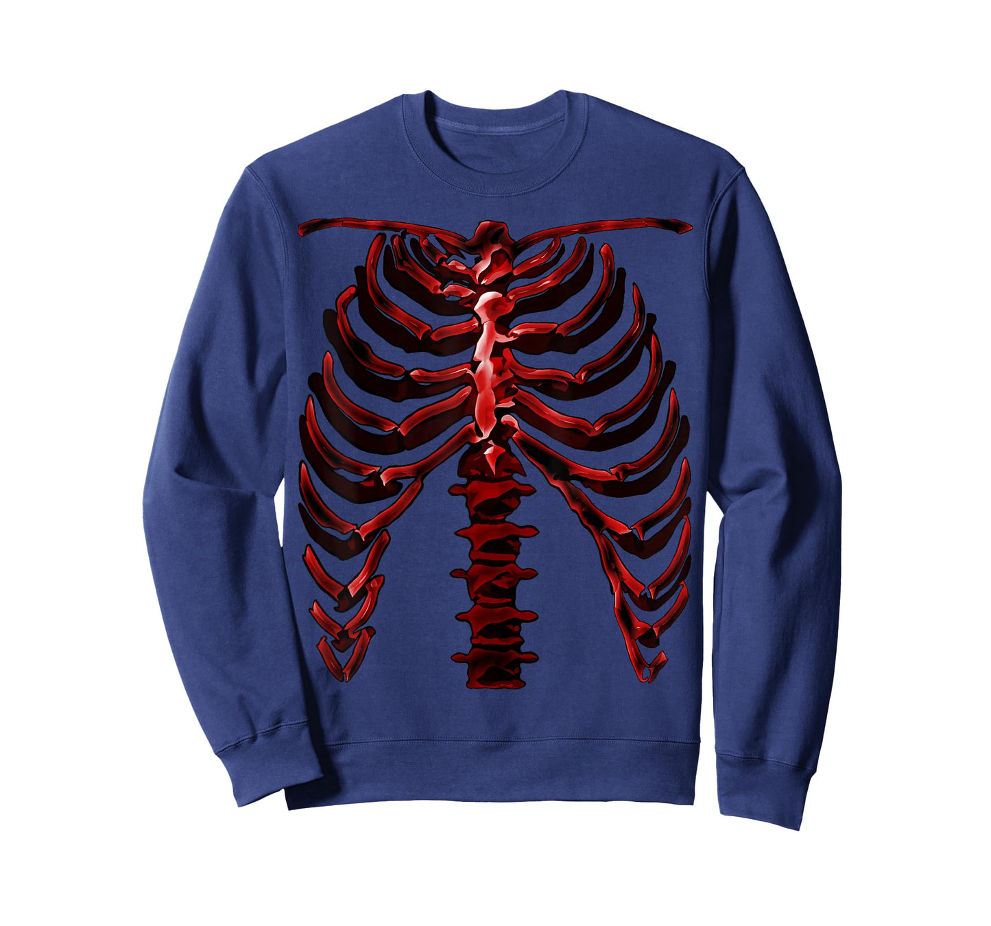 Skeleton Rib Cage Cool Halloween T-Shirt (Ver. 1R) T-Shirt