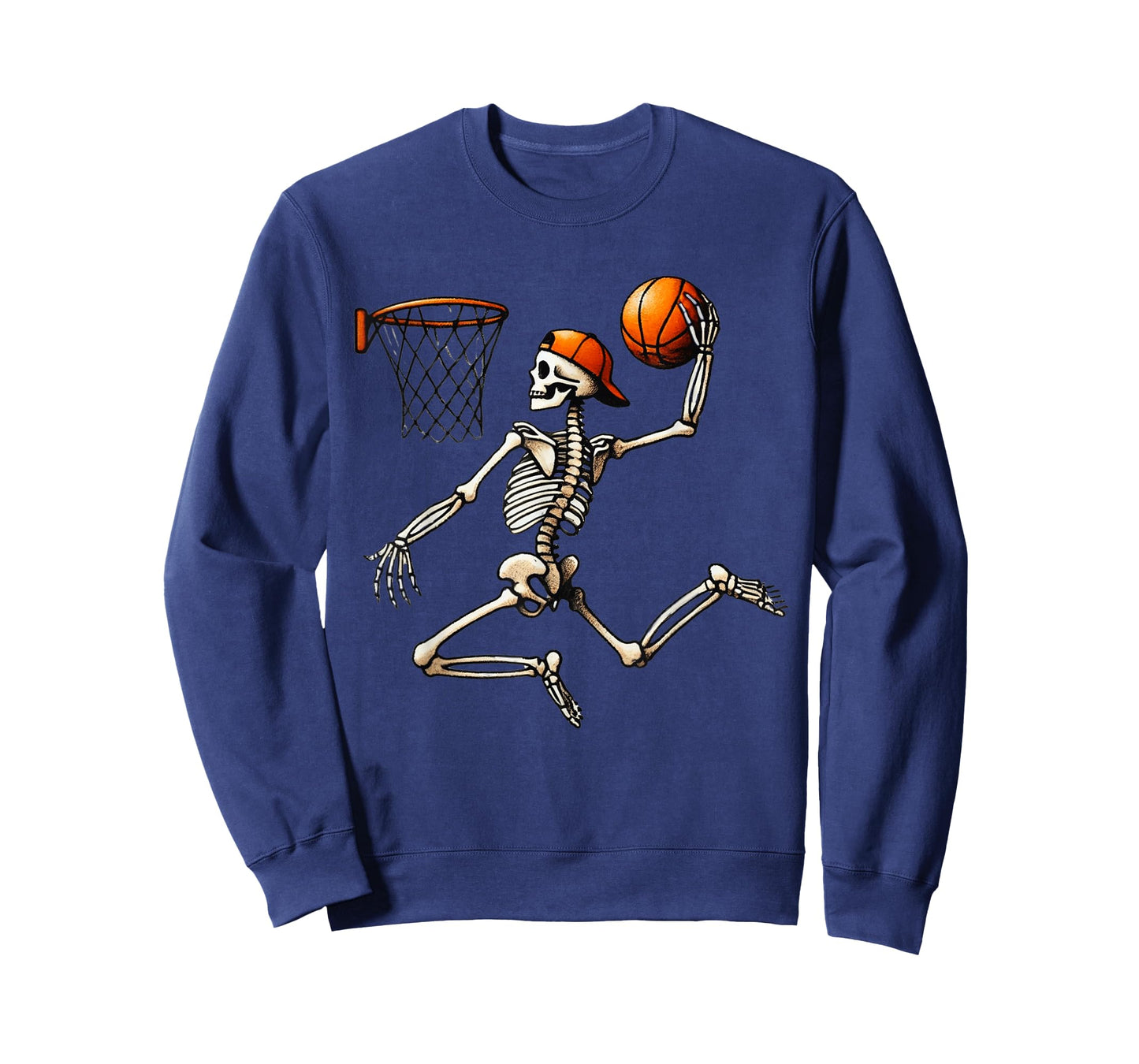 Skeleton Basketball Halloween Costume Funny Men Boys Kids T-Shirt