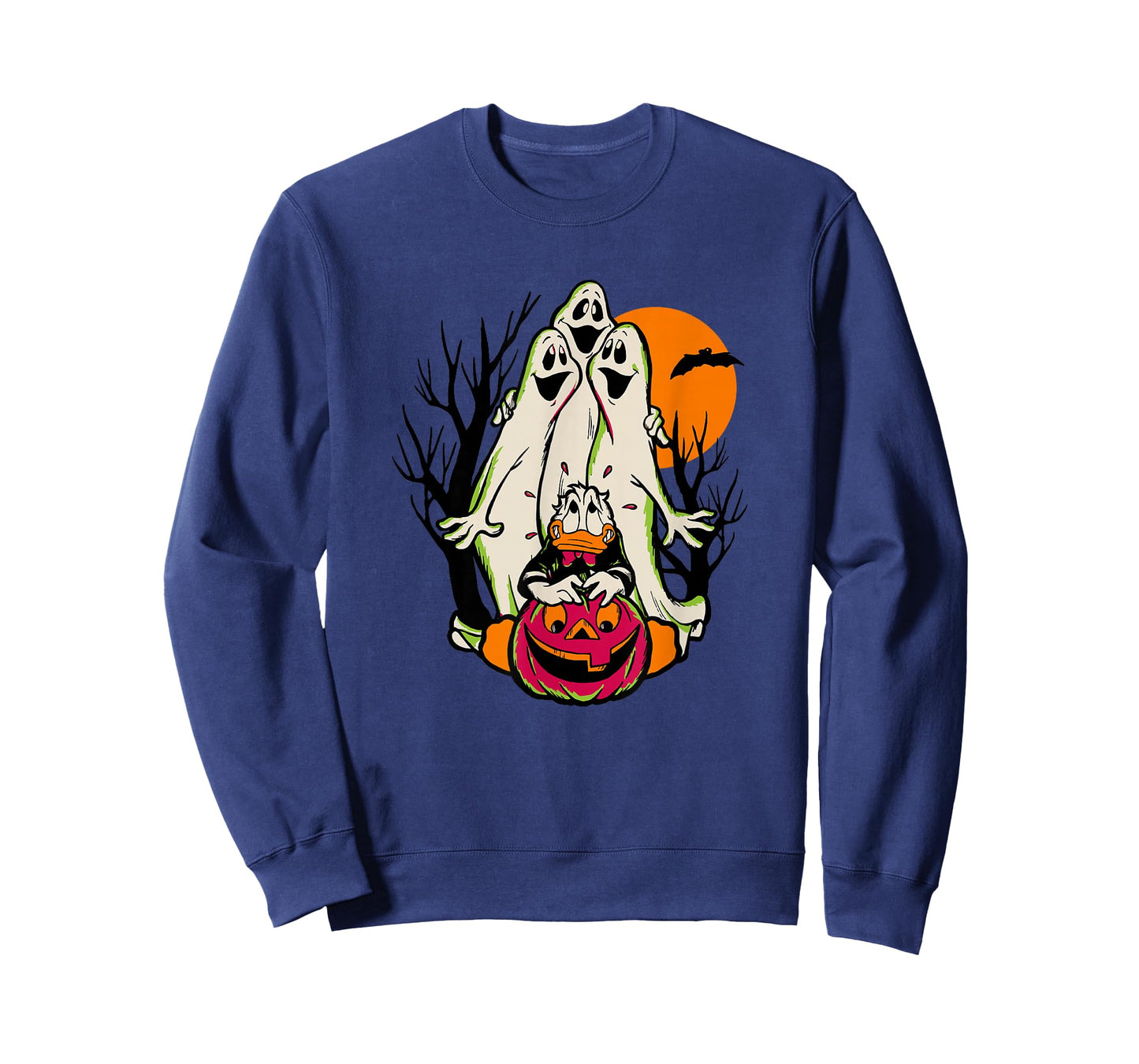 Disney Mickey And Friends Halloween Donald Duck & Ghosts T-Shirt