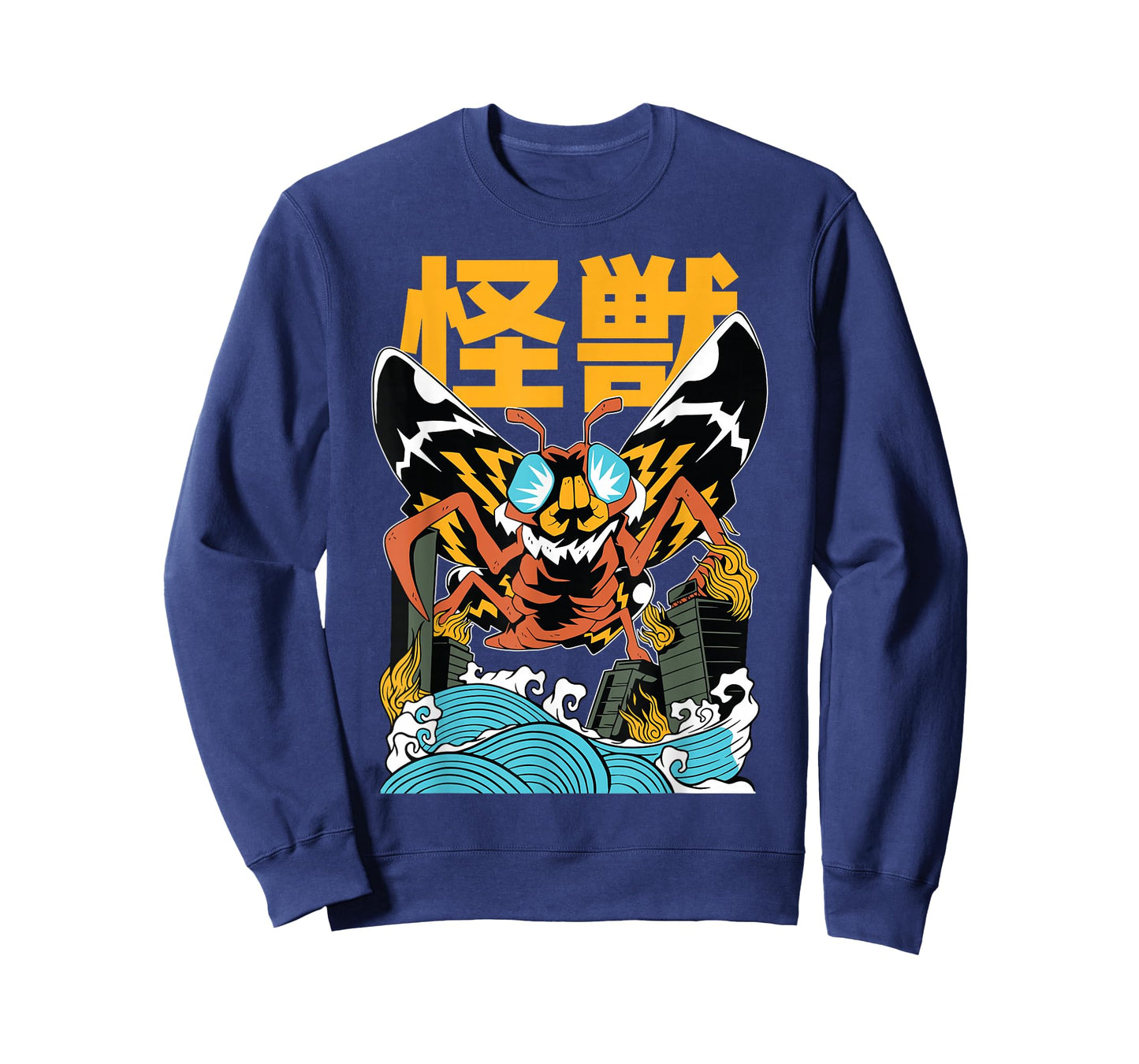 Monster Moth Kaiju - Anime Japanese Monster T-Shirt