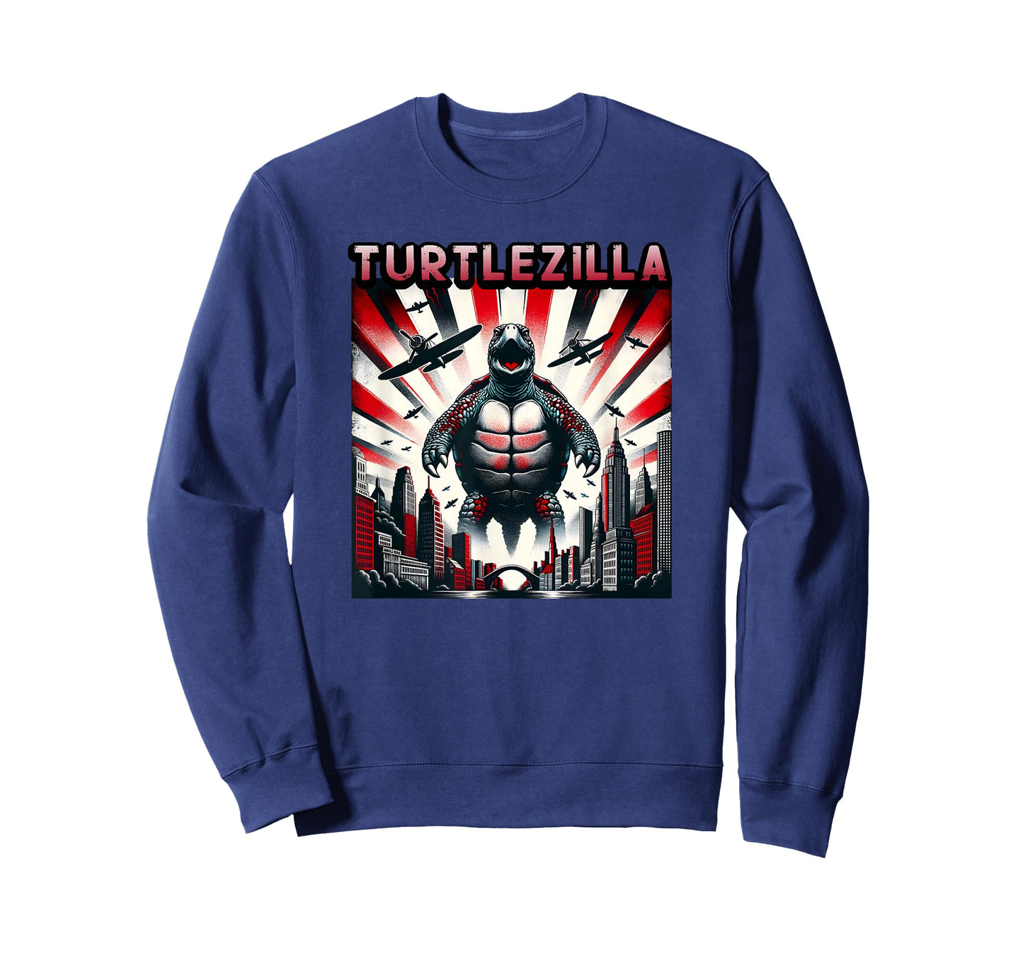 Turtlezilla Turtle Anime Poster Monster T-Shirt