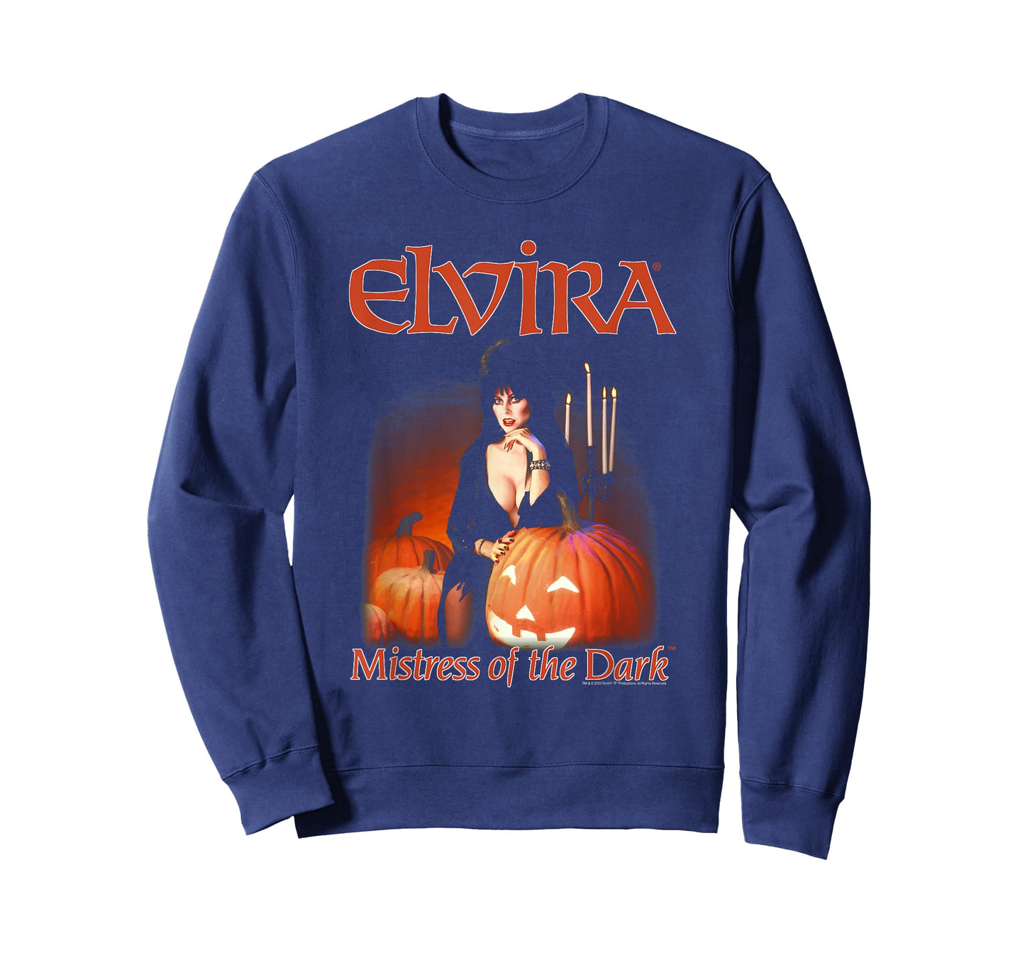 Elvira, Mistress of The Dark Pumpkin Halloween Horror T-Shirt