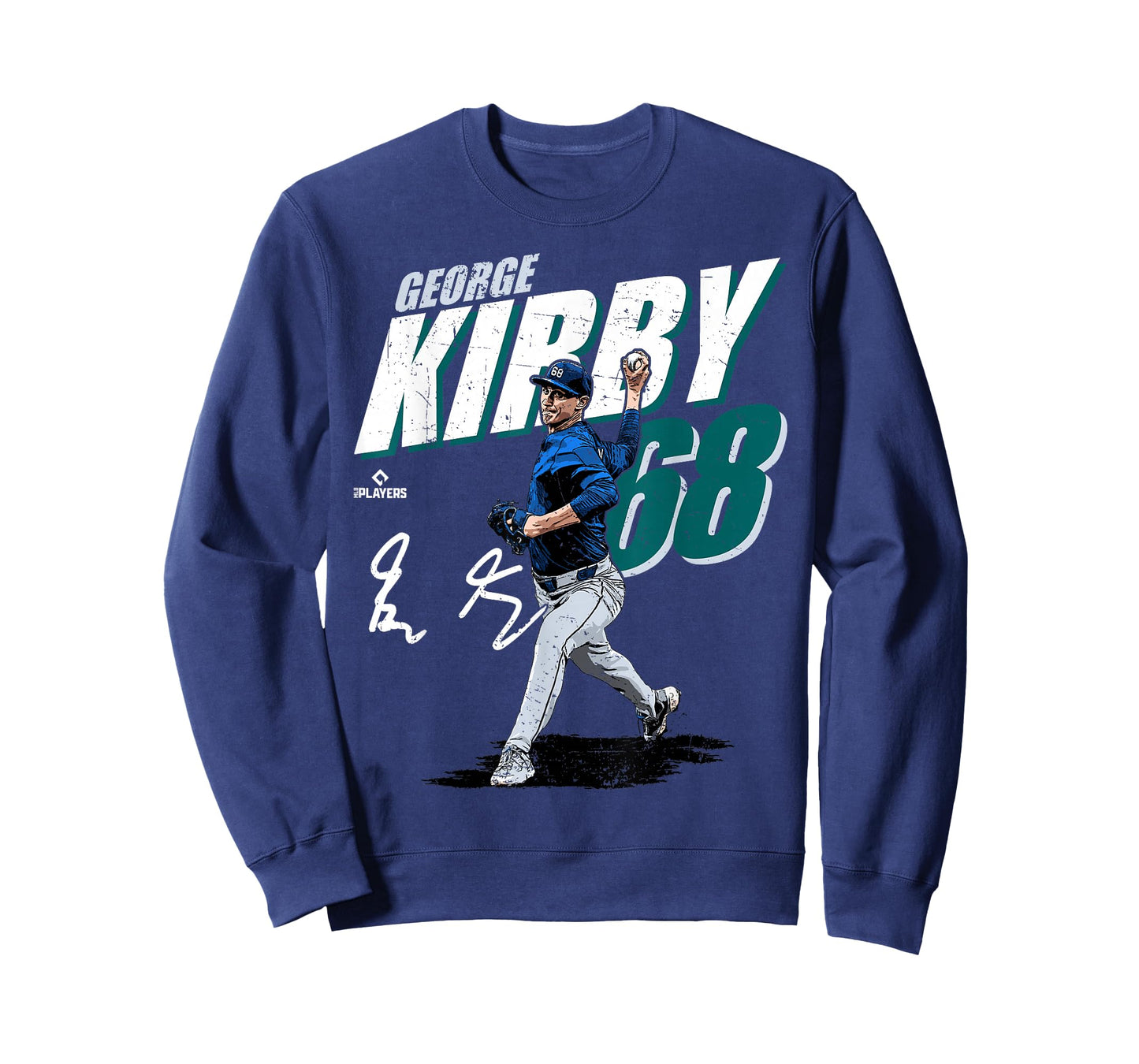 George Kirby | Seattle MLB Baseball Players | MLBGKI204M T-Shirt