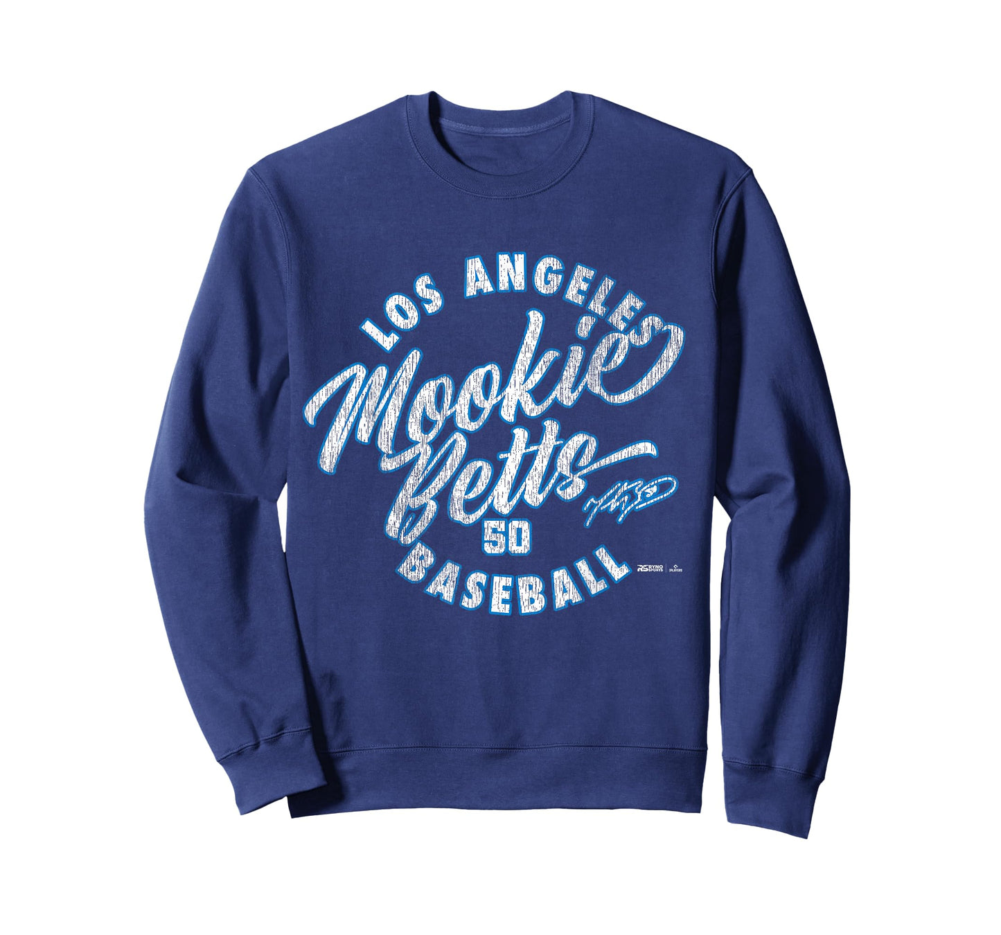 Mookie Betts Los Angeles Baseball Vintage Cursive MLBPA T-Shirt
