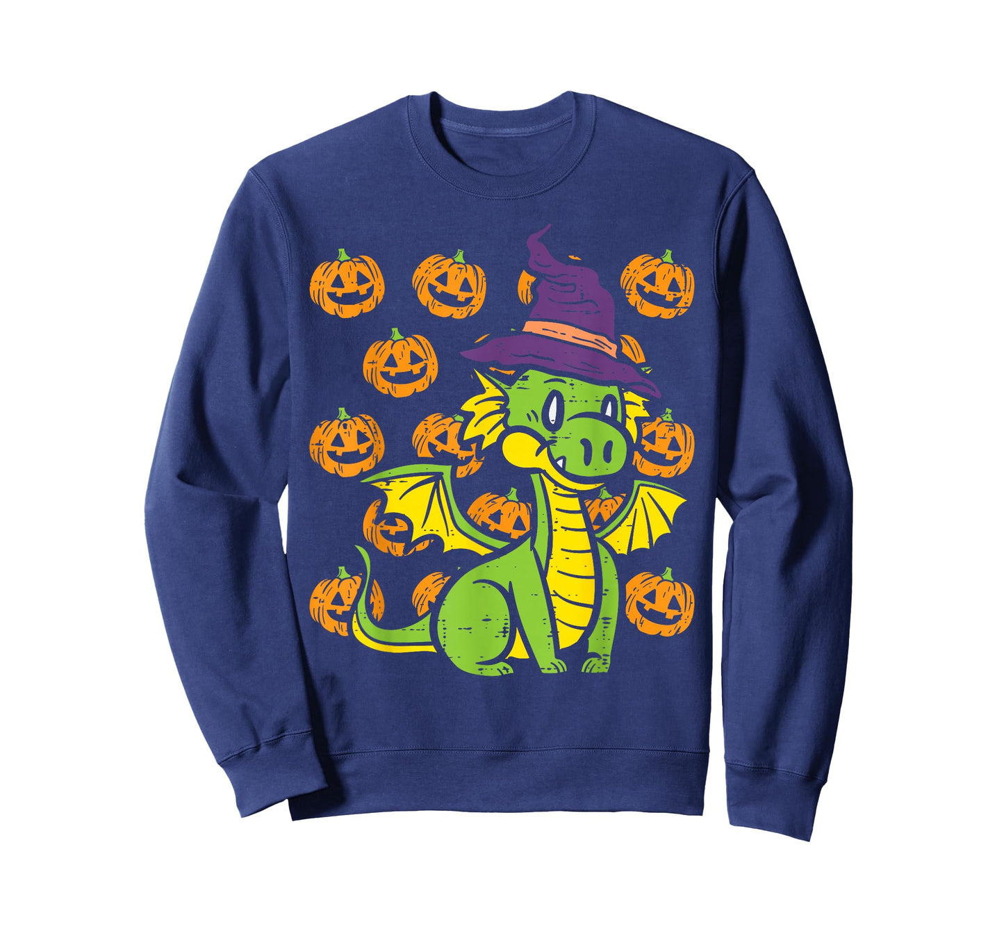 Dragon Pumpkins Happy Halloween Cute Costume Men Women Kids T-Shirt