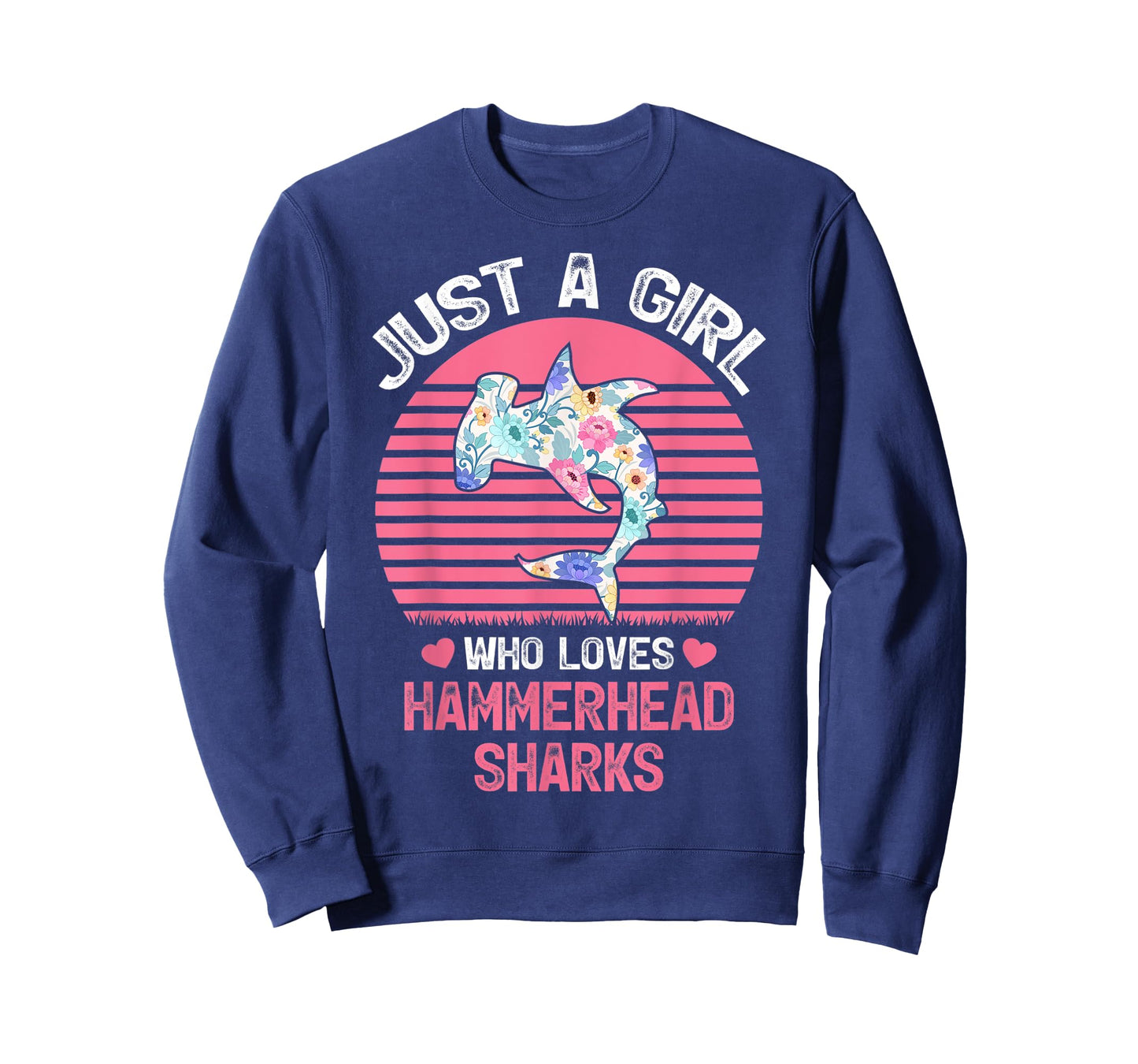 Shark Lover Tee Just A Girl Who Loves Hammerhead Sharks T-Shirt