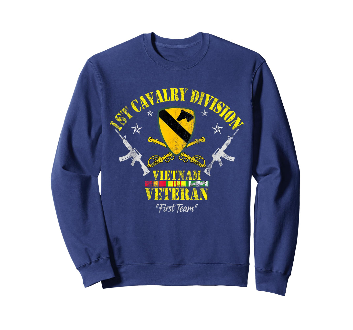 Vietnam Veteran 1st Cavalry Division Patriotic Veterans Day T-Shirt