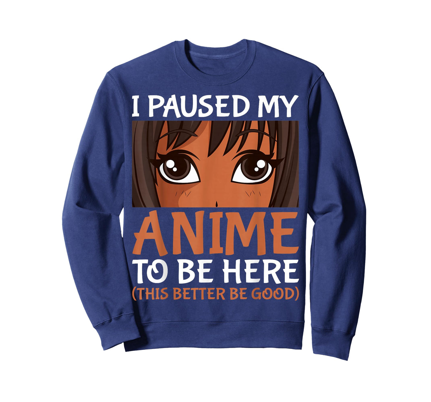 I Paused My Anime to Be Here Otaku Black Anime Merch T-Shirt