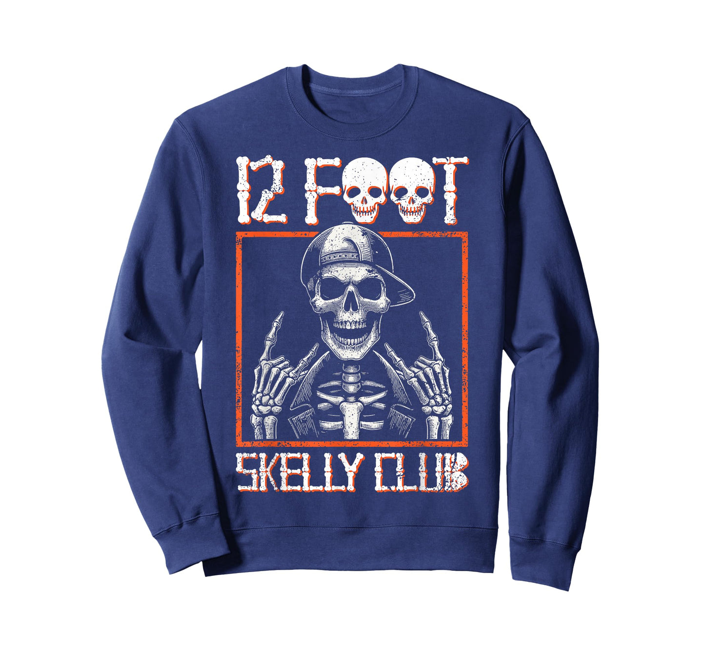 12 Foot Skelly Club - Halloween T-Shirt