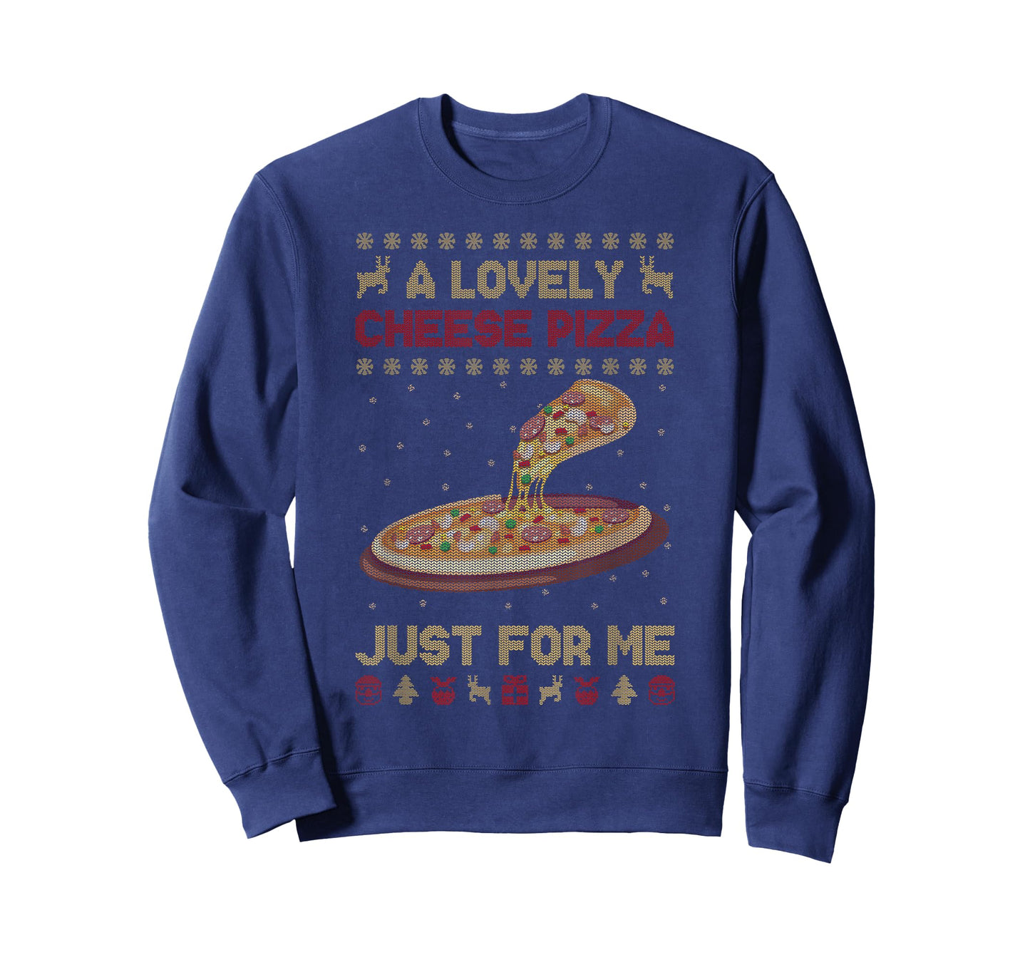 A Lovely Cheese Pizza Shirt Alone Funny Kevin X-mas Home T-Shirt