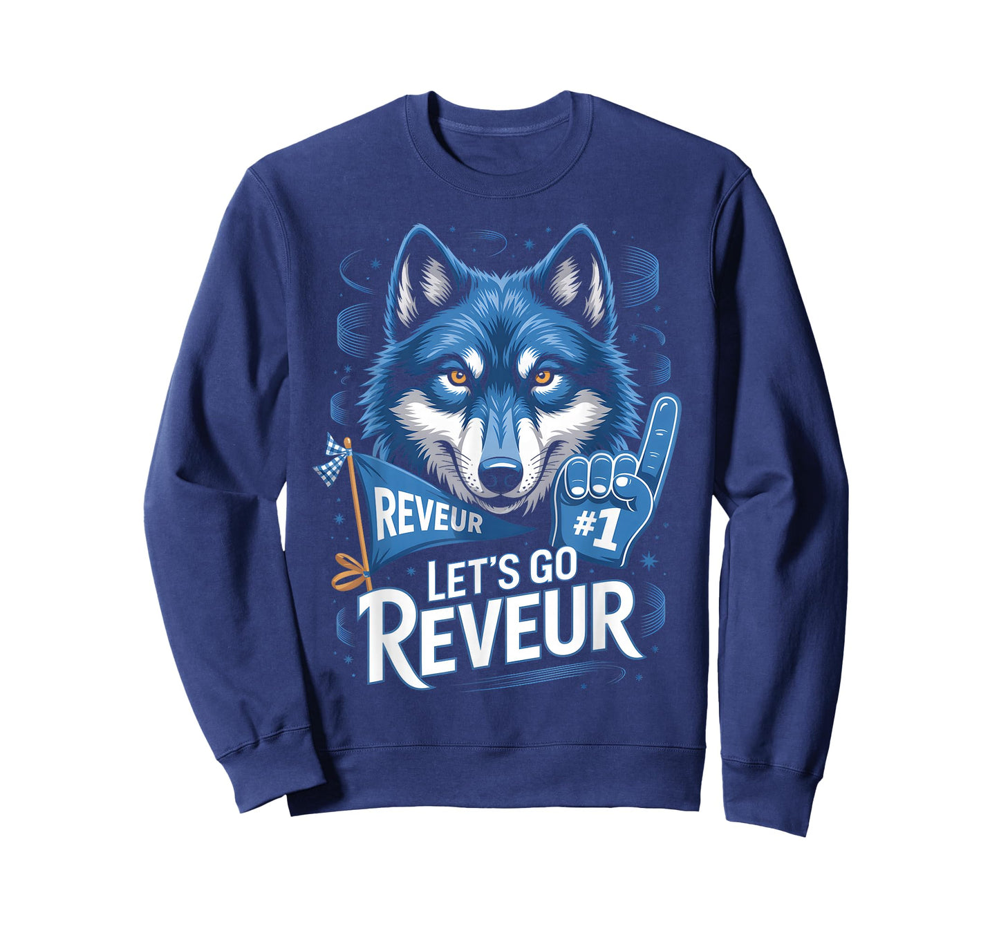 Team Reveur House Shirt Blue Reveur House of Dreamers Wolf T-Shirt
