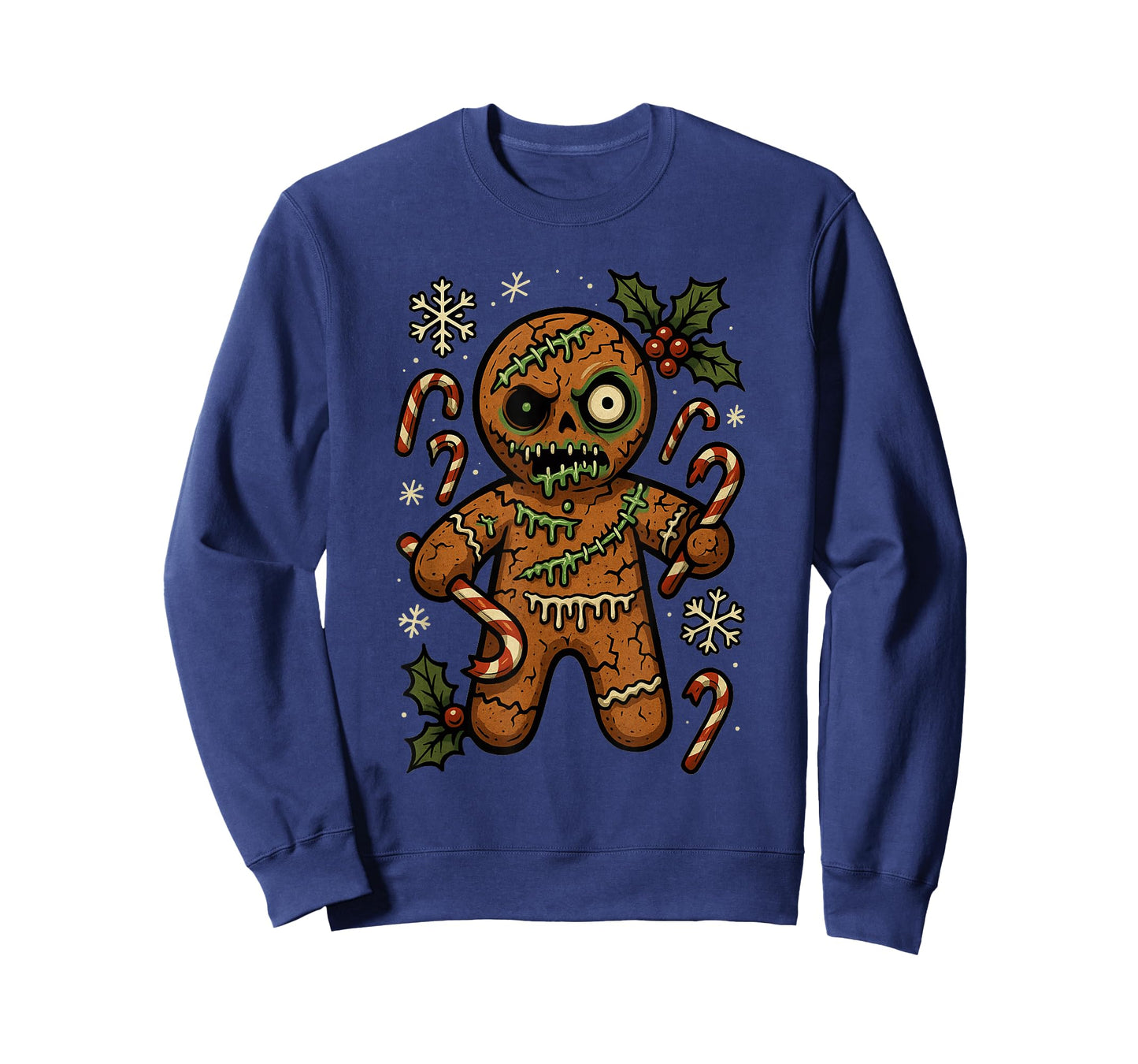 Zombie Gingerbread Man Christmas Zombie T-Shirt