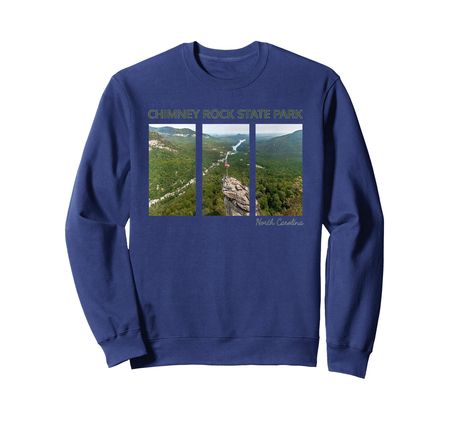 Chimney Rock State Park Skyline NC North Carolina Souvenir T-Shirt