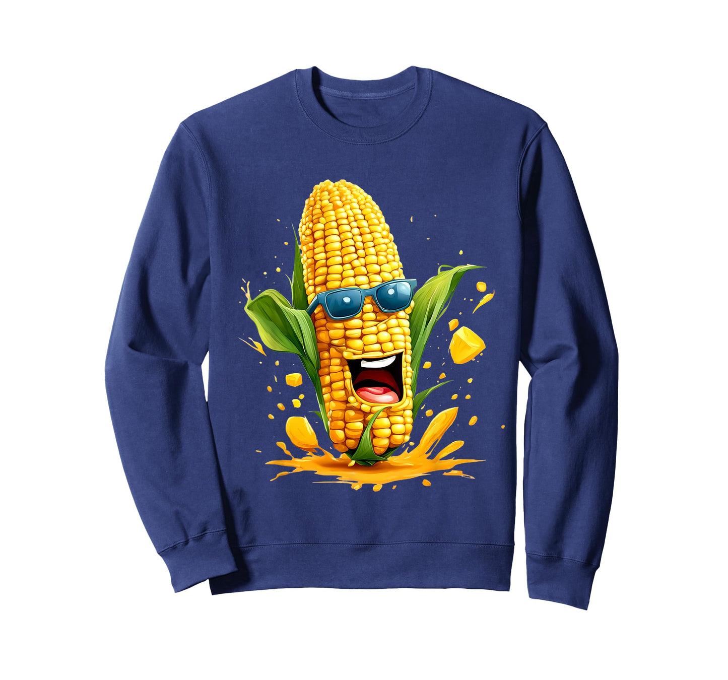 Funny Corn Design For Sweet Corn Men Women Kids T-Shirt