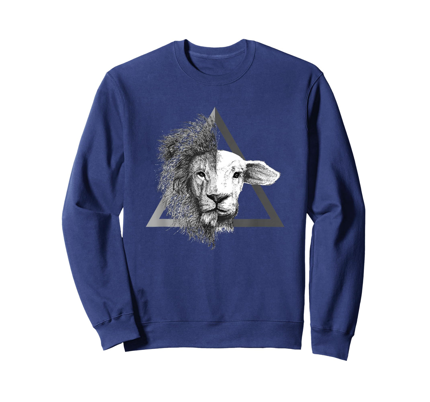 Christian T-Shirt - Jesus Lion and Lamb T-Shirt