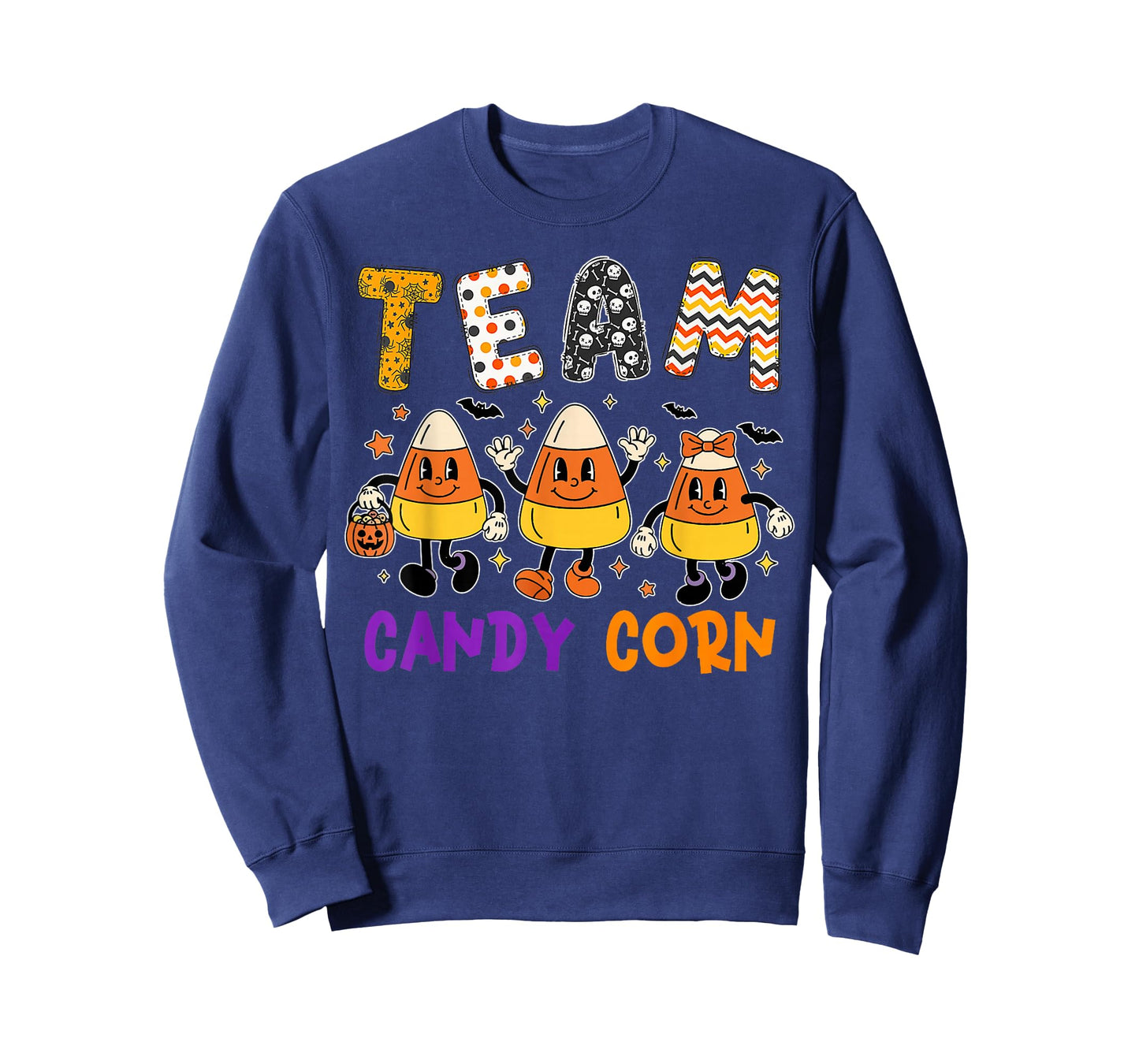 Team Candy Corn Halloween Cute Candy Corns Matching Custome T-Shirt